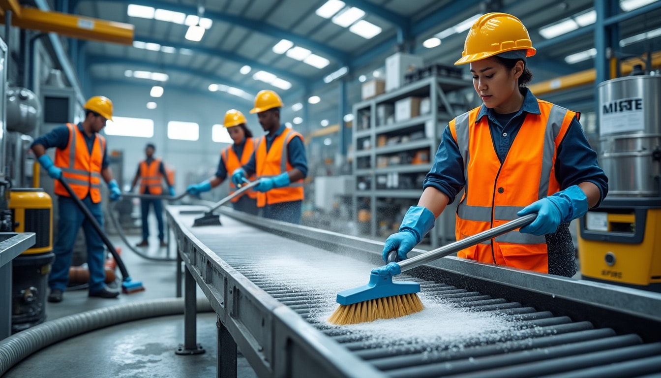 d&eacute;couvrez l'importance du d&eacute;poussi&eacute;rage industriel dans tous les secteurs d'activit&eacute;. apprenez comment cette pratique essentielle am&eacute;liore la s&eacute;curit&eacute;, la sant&eacute; des employ&eacute;s et l'efficacit&eacute; op&eacute;rationnelle tout en respectant les normes environnementales.