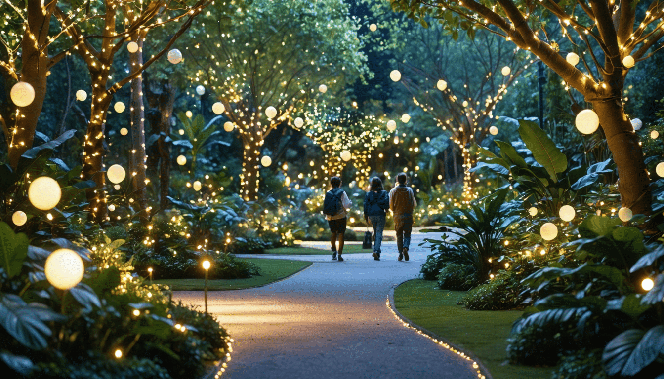 plongez dans un univers enchanteur avec notre d&eacute;couverte des illuminations au jardin des plantes.admirez un spectacle f&eacute;erique o&ugrave; la nature se transforme en un tableau scintillant, cr&eacute;ant une exp&eacute;rience inoubliable pour toute la famille.