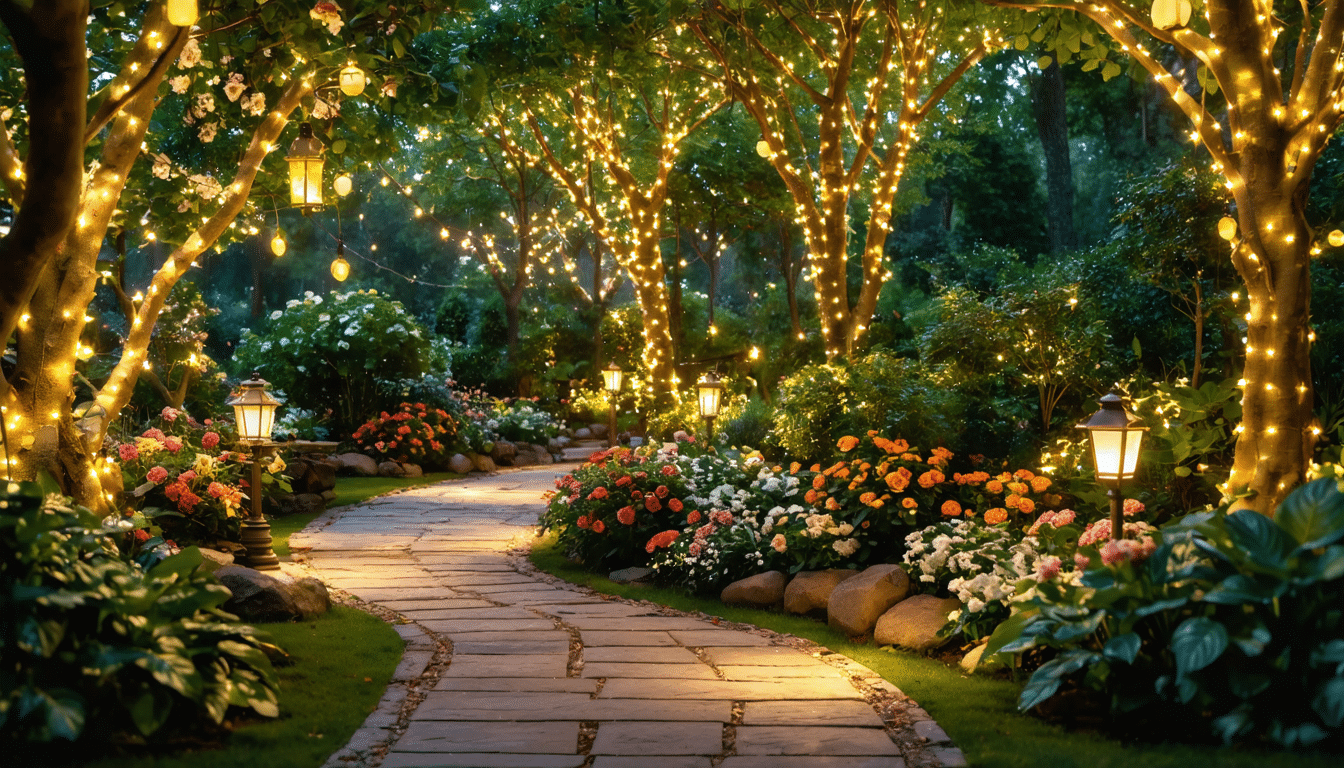 explorez des techniques d'illumination innovantes pour mettre en valeur votre jardin de plantes. apprenez comment cr&eacute;er une atmosph&egrave;re magique et agr&eacute;able avec un &eacute;clairage adapt&eacute;, tout en soulignant la beaut&eacute; de votre espace ext&eacute;rieur.