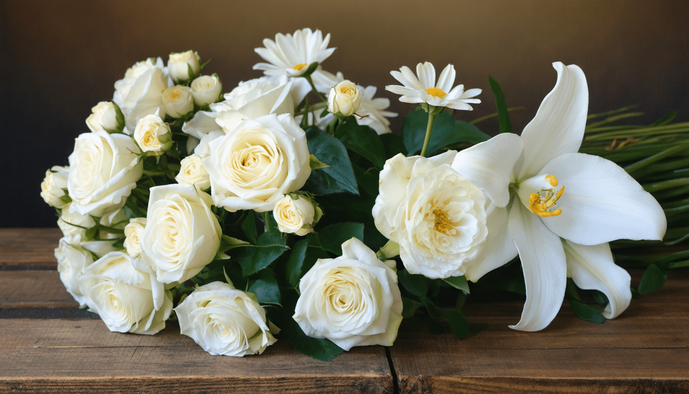 d&eacute;couvrez la signification profonde des fleurs blanches et explorez les diff&eacute;rentes vari&eacute;t&eacute;s qui ajoutent une touche d'&eacute;l&eacute;gance et de puret&eacute; &agrave; vos occasions. apprenez comment ces fleurs embl&eacute;matiques expriment des &eacute;motions et embellissent des moments sp&eacute;ciaux.