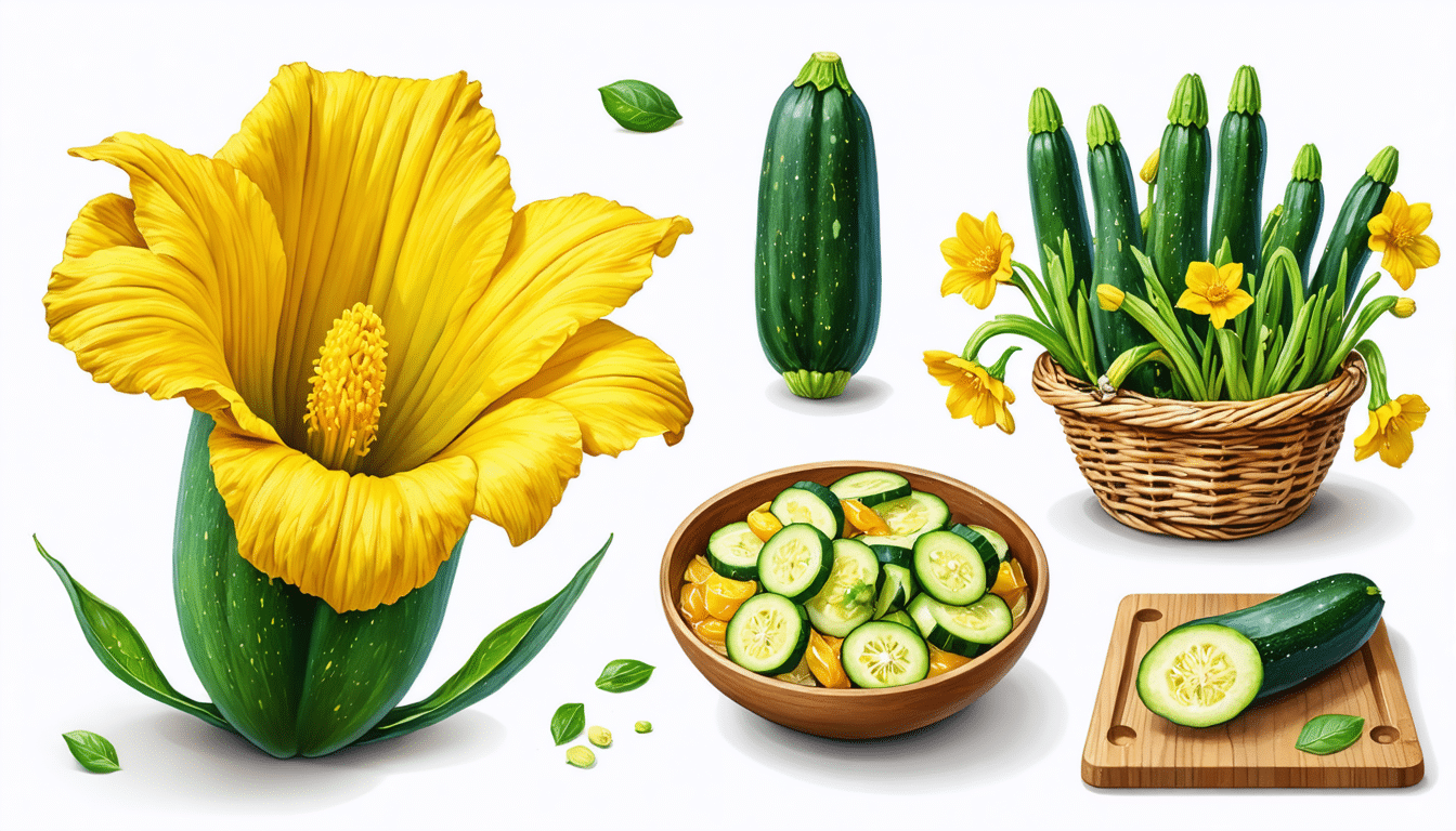 d&eacute;couvrez tout ce qu'il faut savoir sur la fleur de courgette : ses m&eacute;thodes de culture, des astuces culinaires pour la cuisine, et ses nombreux bienfaits pour la sant&eacute;. plongez dans l'univers de cette fleur d&eacute;licate et savoureuse !