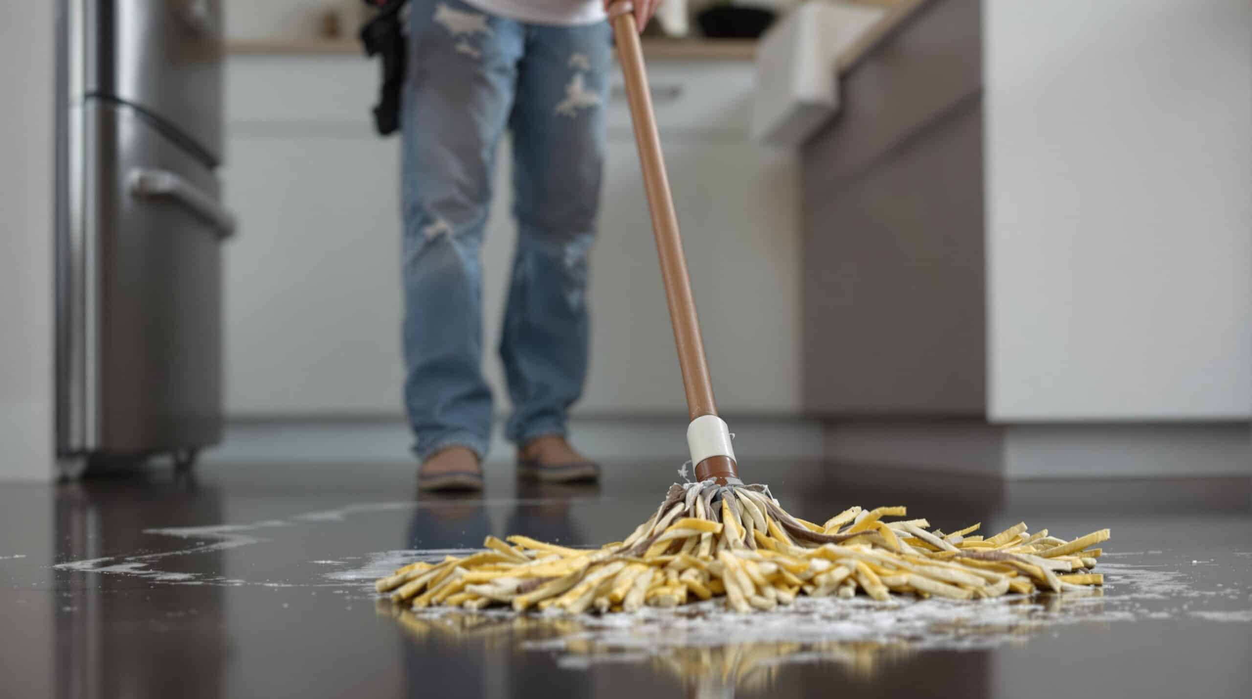 d&eacute;couvrez comment &eacute;viter une erreur courante qui rend vos sols encore plus sales lors du nettoyage avec une serpilli&egrave;re. apprenez les meilleures techniques pour un nettoyage efficace et obtenir des surfaces impeccables.