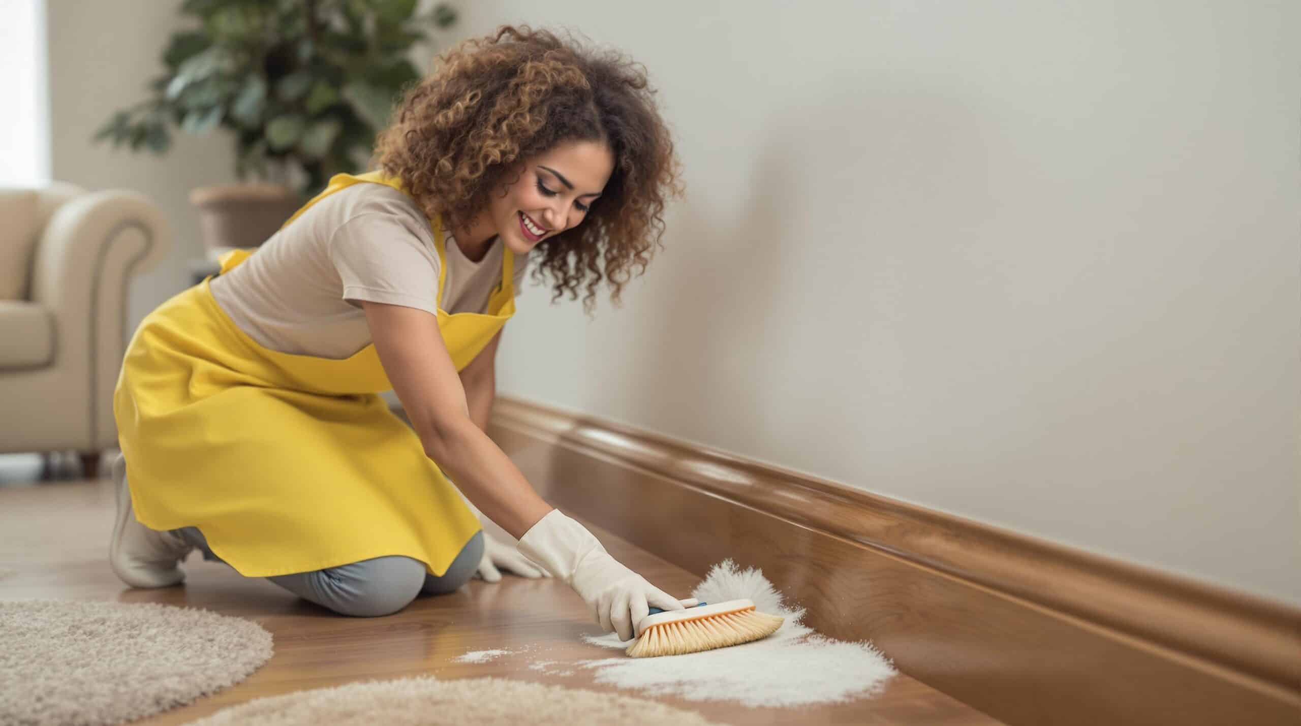 d&eacute;couvrez une m&eacute;thode astucieuse pour faciliter le nettoyage de vos plinthes tout en pr&eacute;servant votre dos. dites adieu aux douleurs et gagnez du temps avec ces astuces pratiques pour un int&eacute;rieur impeccable.