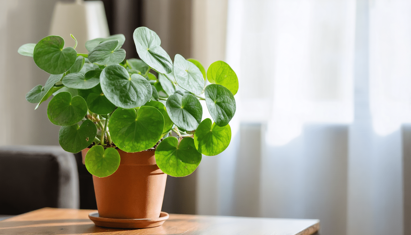 Fleur de pilea : Caractéristiques de cette plante d’intérieur tendance