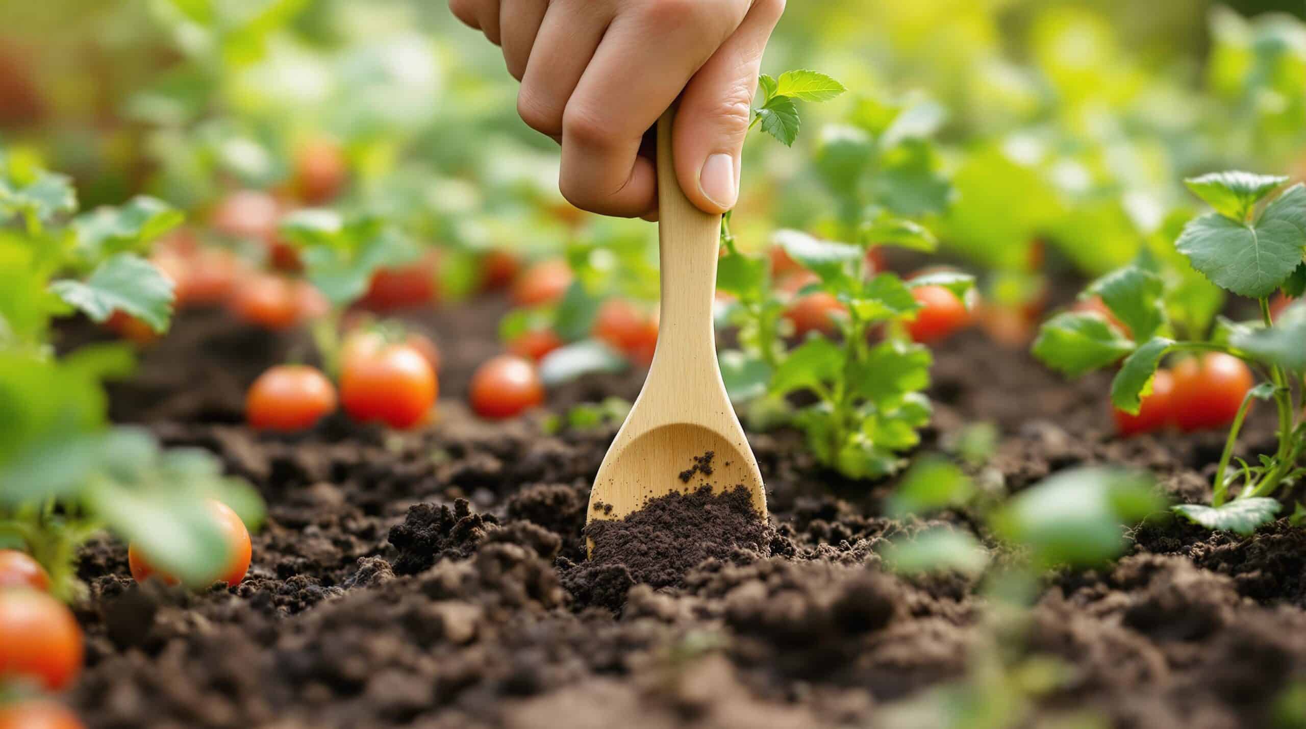 d&eacute;couvrez la surprenante m&eacute;thode des jardiniers avec l'impact positif de la cuill&egrave;re en bois enterr&eacute;e dans votre potager. apprenez comment cet astuce simple peut enrichir votre sol et favoriser la croissance de vos plantes, tout en pr&eacute;servant l'environnement.