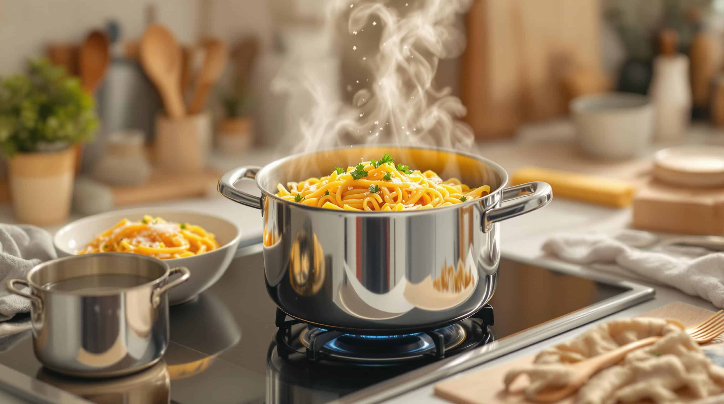 d&eacute;couvrez comment l'eau de cuisson des p&acirc;tes peut devenir un nettoyant naturel et efficace pour votre maison. apprenez &agrave; r&eacute;utiliser ce d&eacute;chet de cuisine pour nettoyer vos surfaces, d&eacute;graisser vos ustensiles et apporter brillance et fra&icirc;cheur &agrave; votre int&eacute;rieur tout en pr&eacute;servant l'environnement.