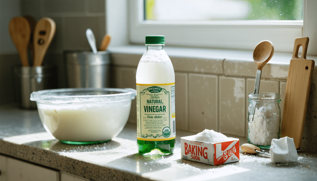 d&eacute;couvrez comment utiliser le m&eacute;lange naturel de vinaigre et de bicarbonate de soude pour lutter efficacement contre la mousse. suivez notre guide &eacute;tape par &eacute;tape pour une application simple et des r&eacute;sultats durables, tout en pr&eacute;servant l'environnement.