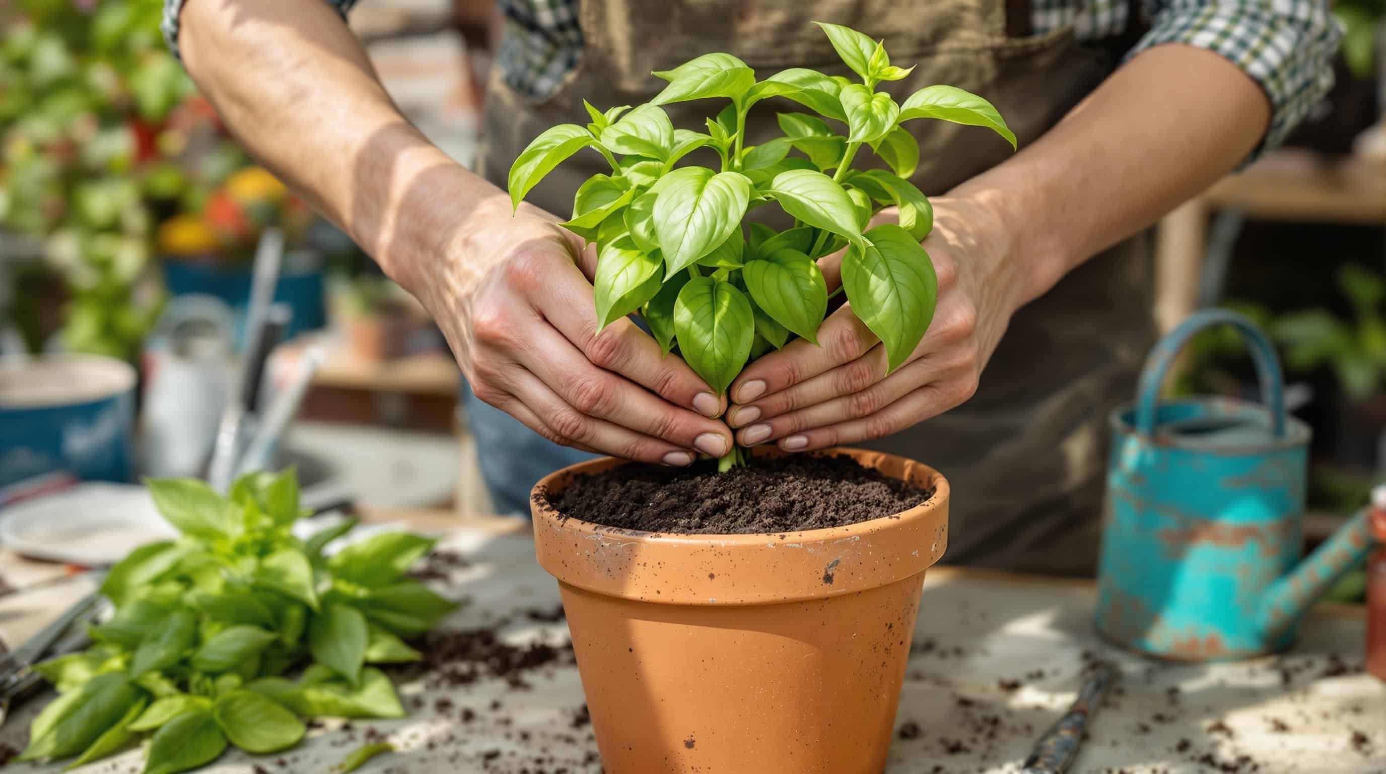apprenez &agrave; pr&eacute;server la sant&eacute; de votre basilic en pot en d&eacute;couvrant les 4 erreurs courantes qui mettent en p&eacute;ril sa long&eacute;vit&eacute;. suivez nos conseils pour garantir une croissance optimale et r&eacute;colter des feuilles parfum&eacute;es tout au long de l'&eacute;t&eacute;.