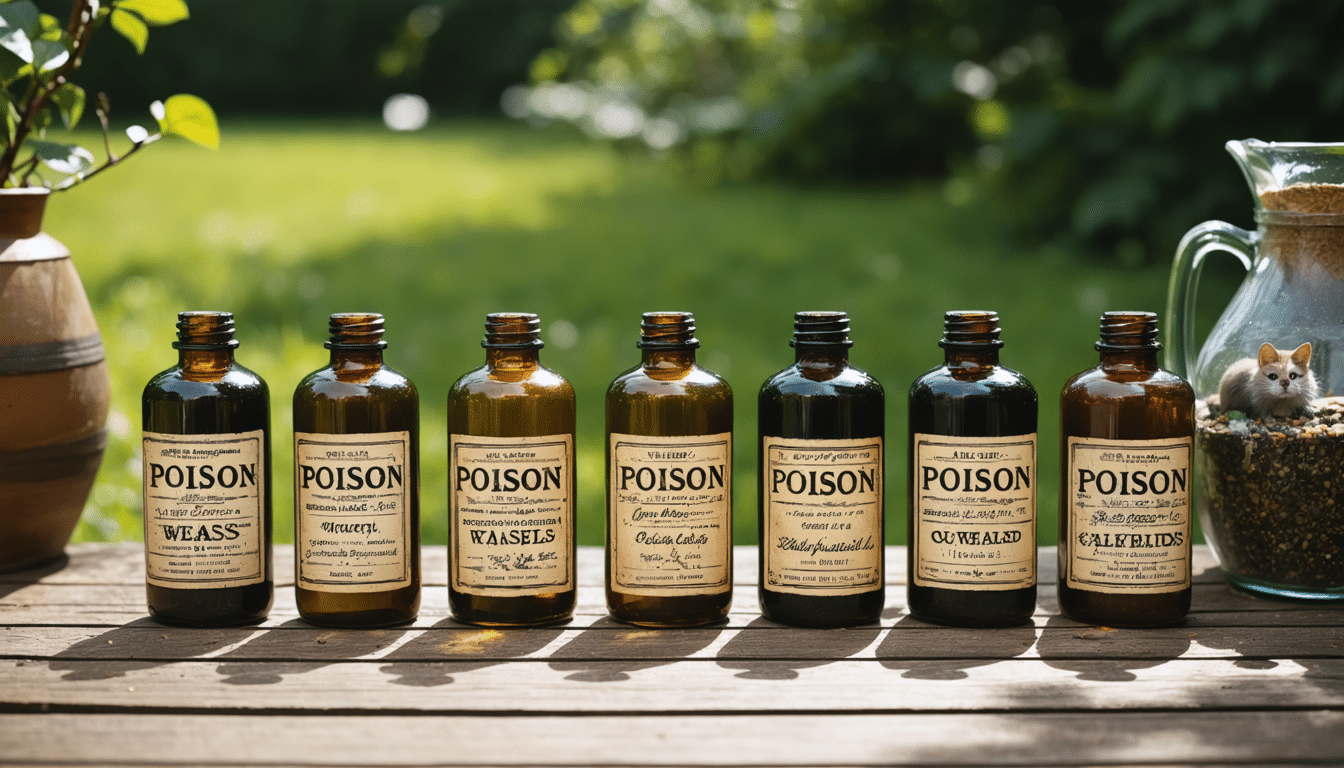 d&eacute;couvrez les diff&eacute;rentes options de poisons mortels pour fouines, ainsi que les pr&eacute;cautions essentielles &agrave; prendre avant leur utilisation. prot&eacute;gez votre maison tout en respectant la r&eacute;glementation et la s&eacute;curit&eacute; environnementale.