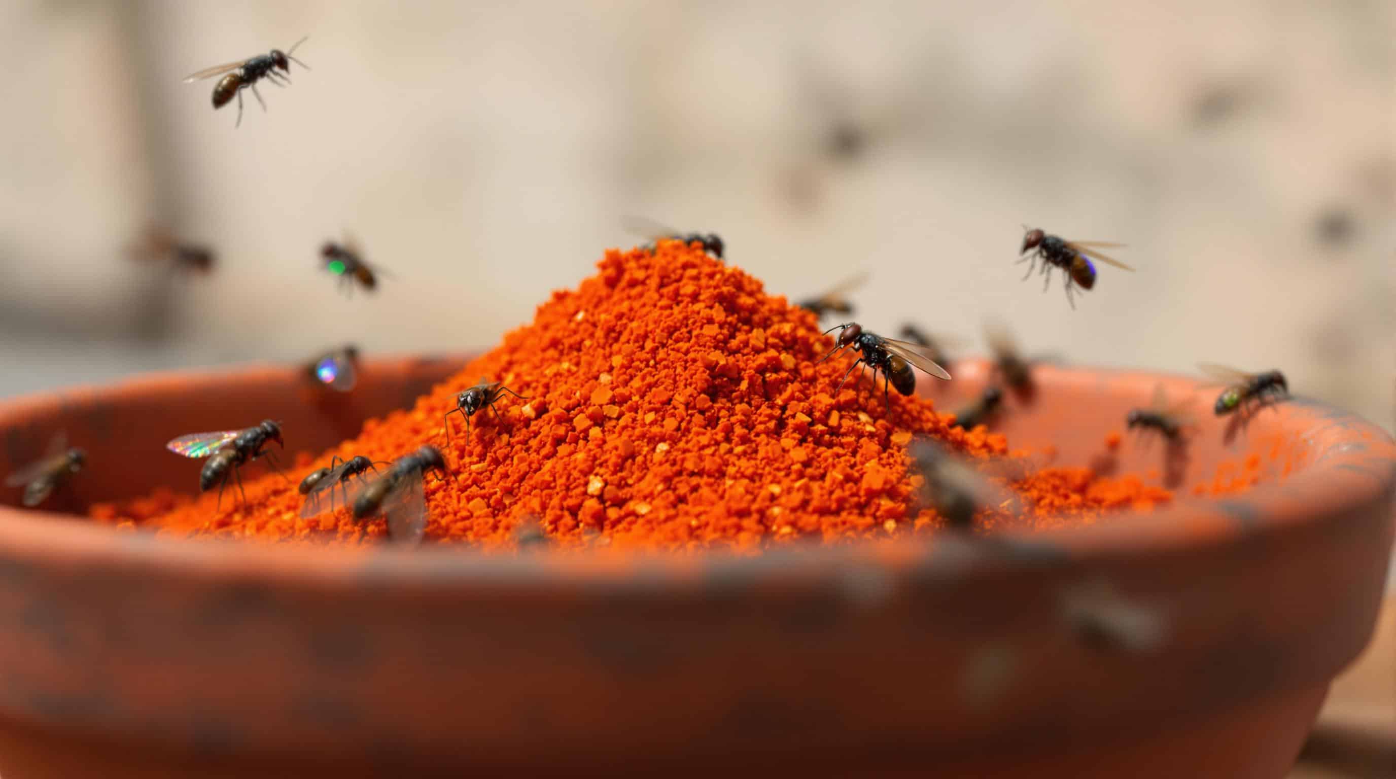 d&eacute;couvrez comment cette poudre, pris&eacute;e en cuisine, se transforme en un r&eacute;pulsif naturel efficace pour &eacute;loigner les fourmis et les mouches. un alli&eacute; incontournable pour votre maison et votre jardin !