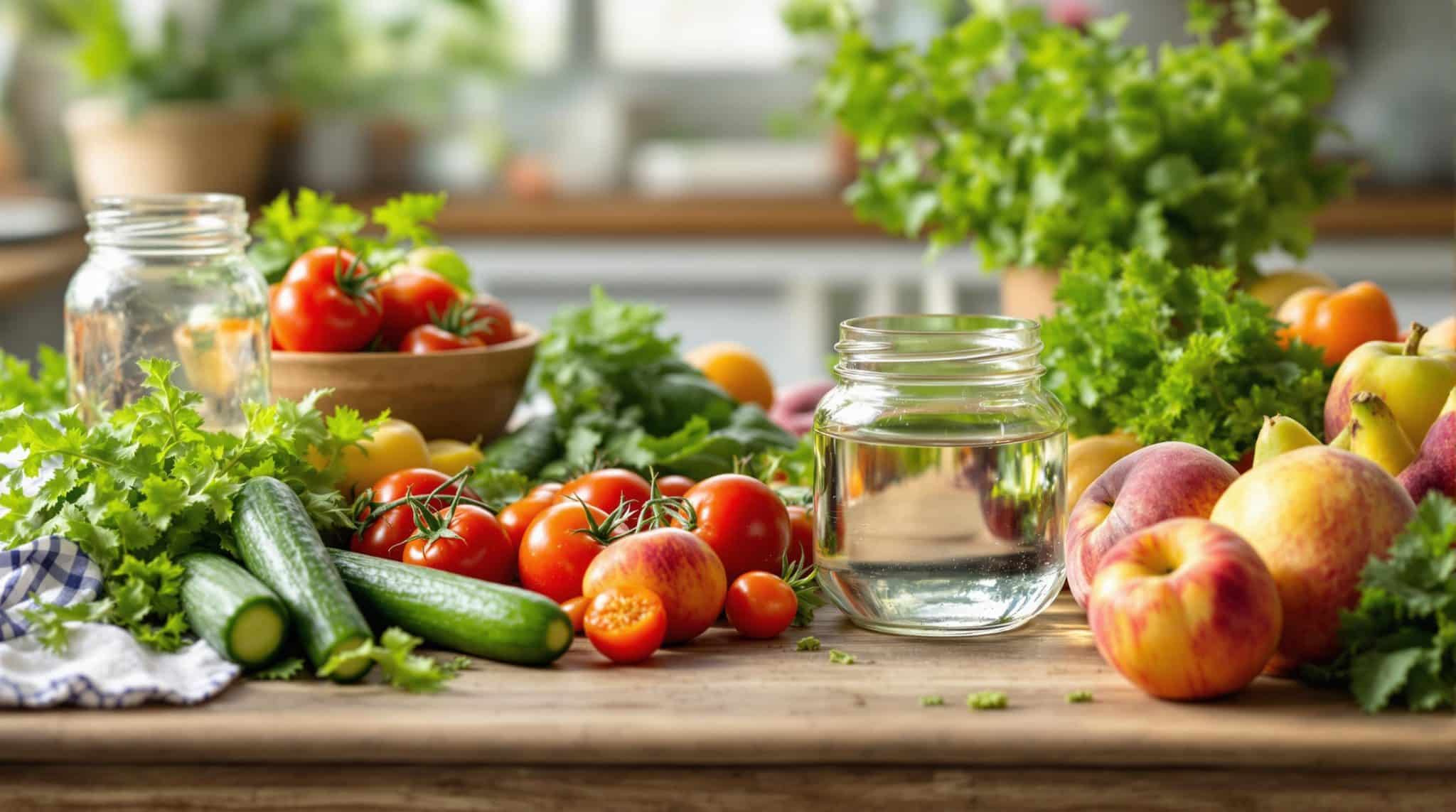 Découvrez cette technique facile pour conserver la fraîcheur de vos fruits et légumes même pendant la chaleur estivale – vos récoltes d’été resteront plus croquantes que jamais !