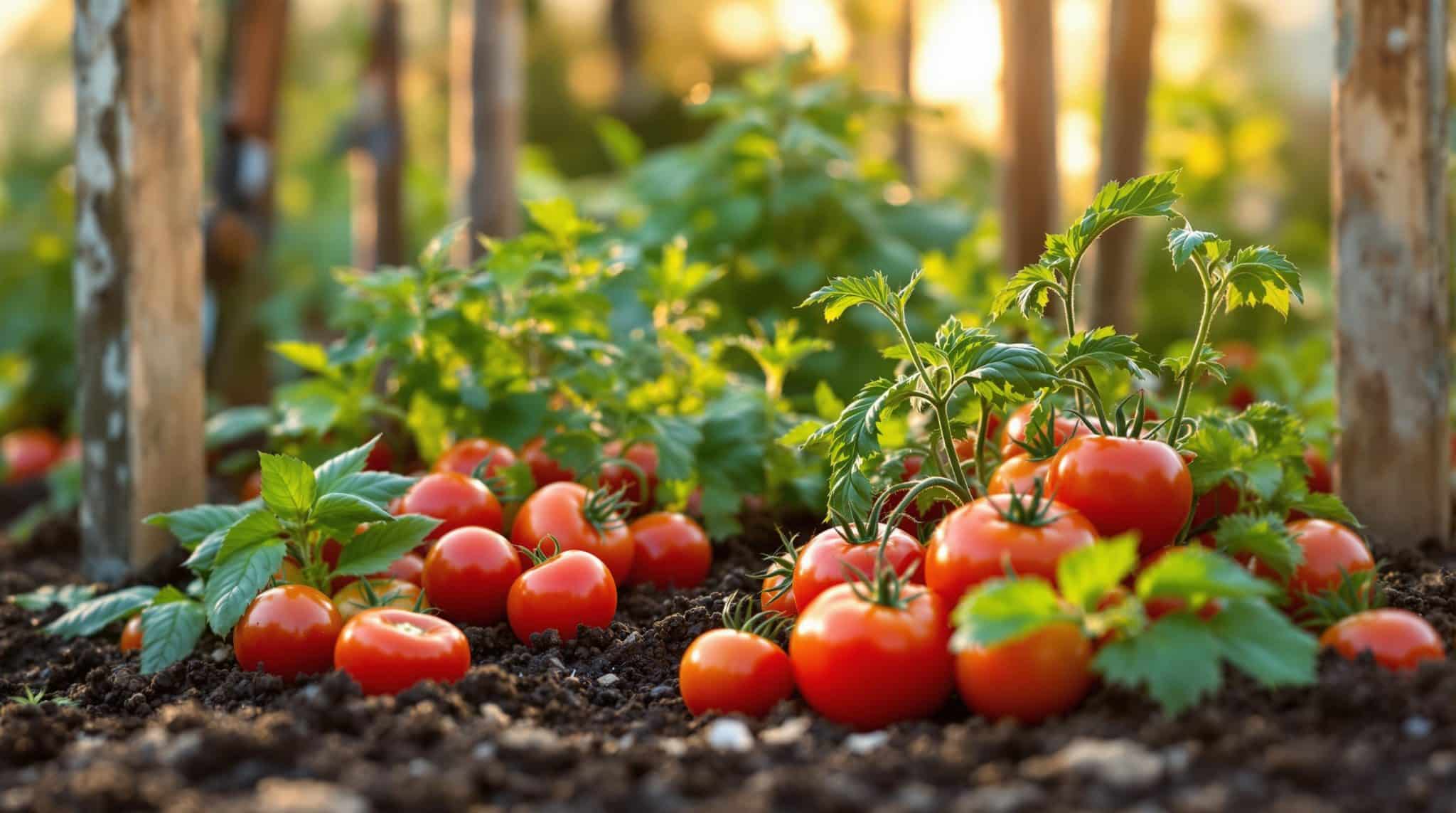 apprenez &agrave; associer tomates et herbes aromatiques dans votre potager pour maximiser vos r&eacute;coltes tout en minimisant les risques de maladies. d&eacute;couvrez des astuces estivales essentielles pour un jardin en pleine sant&eacute;.