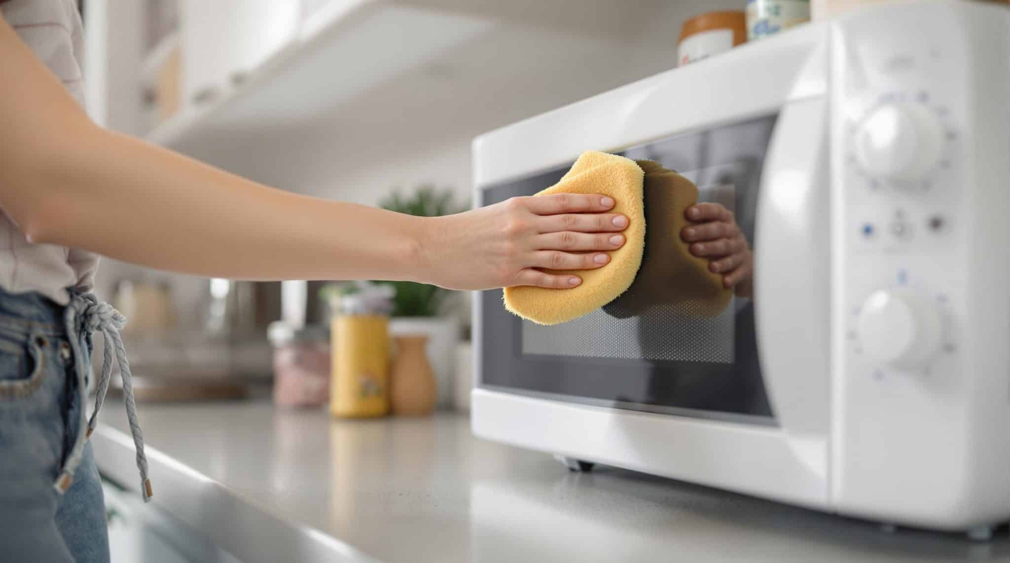 apprenez une m&eacute;thode rapide et efficace pour nettoyer votre micro-ondes en seulement 3 minutes, sans avoir recours au vinaigre ni au bicarbonate, et sans aucun effort de frottement. transformez votre appareil en un rien de temps avec cette astuce pratique !