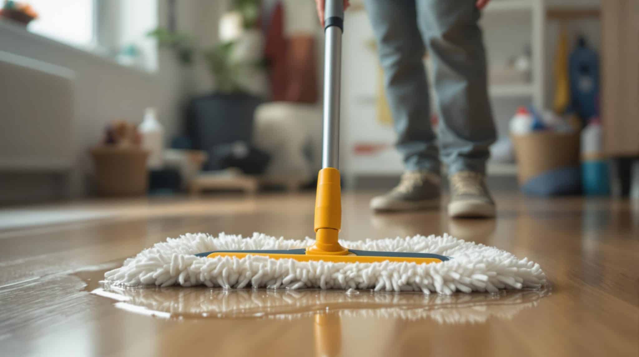 d&eacute;couvrez l'erreur courante que beaucoup commettent en utilisant une serpilli&egrave;re et comment cela nuit &agrave; vos sols. apprenez le bon geste &agrave; adopter pour pr&eacute;server l'int&eacute;grit&eacute; de vos surfaces et optimiser votre nettoyage.