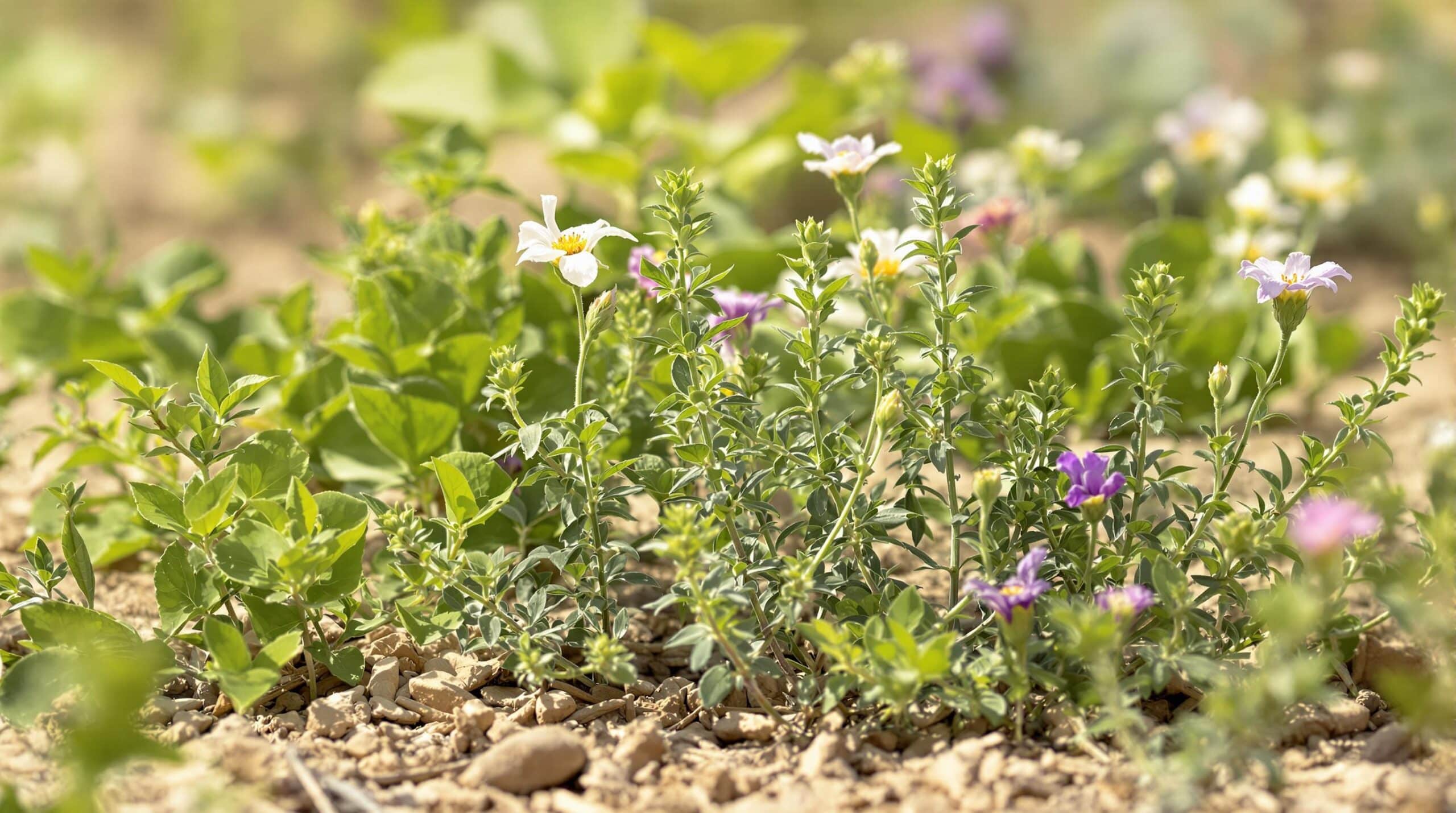 d&eacute;couvrez des plantes r&eacute;sistantes et auto-semantes, id&eacute;ales pour des r&eacute;coltes abondantes sans arrosage, m&ecirc;me en p&eacute;riode de chaleur. optimisez votre jardin avec ces vari&eacute;t&eacute;s robustes qui s'&eacute;panouissent dans les conditions les plus arides.