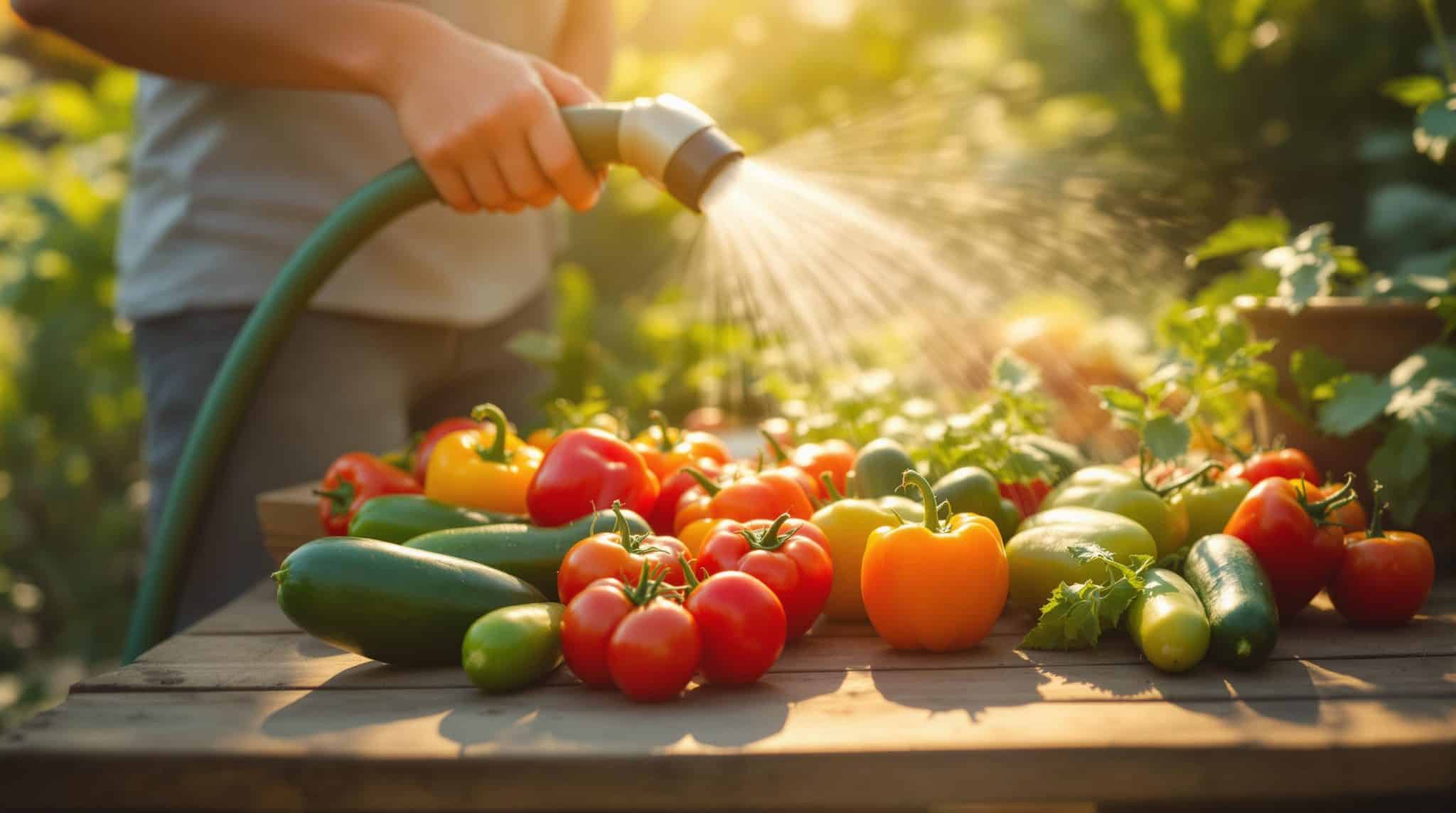 d&eacute;couvrez une astuce simple et efficace pour prot&eacute;ger vos r&eacute;coltes du potager des effets de la canicule. apprenez &agrave; mettre en &oelig;uvre ces conseils d&egrave;s aujourd'hui afin d'assurer la sant&eacute; et la vigueur de vos plantes m&ecirc;me sous la chaleur estivale.