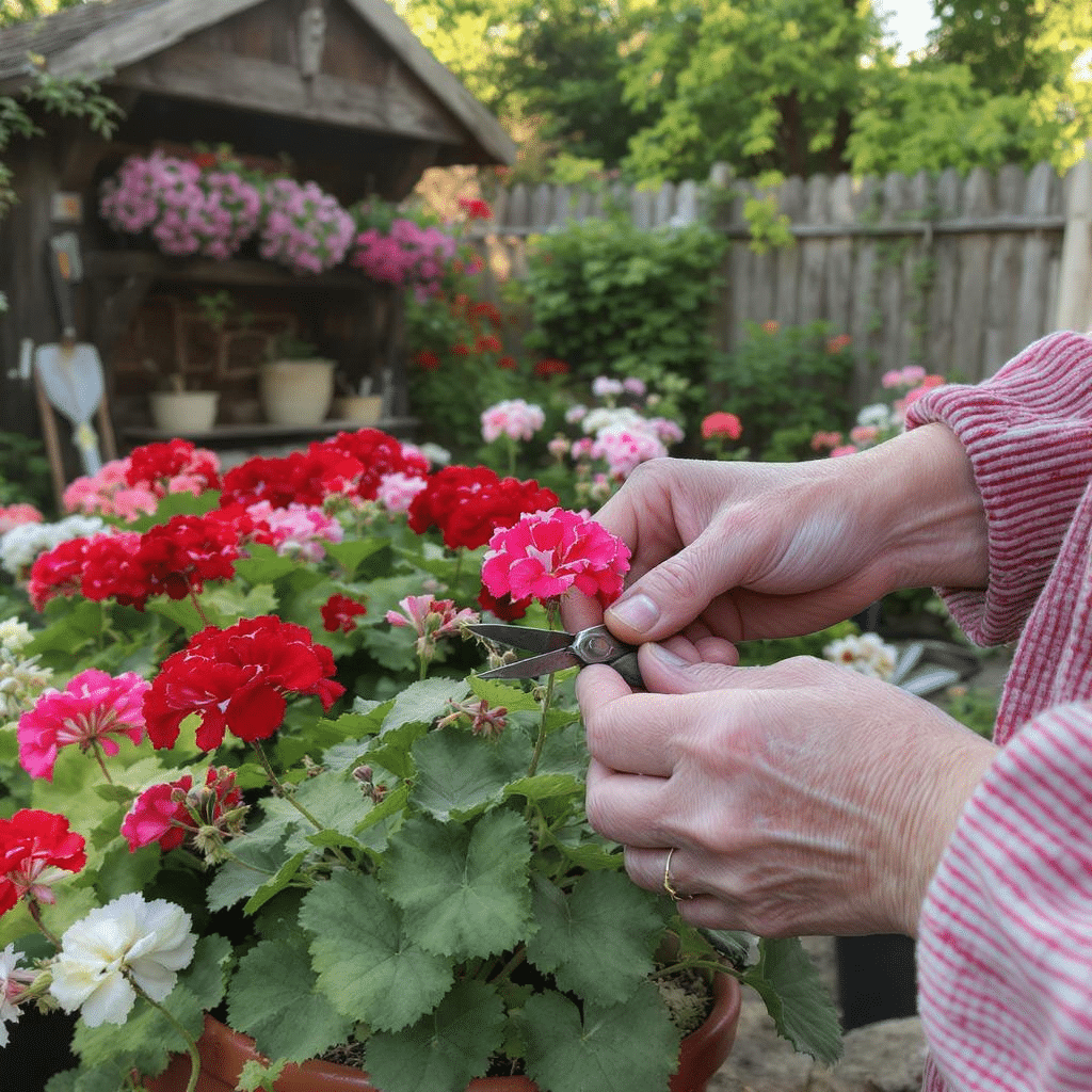 d&eacute;couvrez notre recette de grand-m&egrave;re pour obtenir de magnifiques g&eacute;raniums ! suivez nos astuces jardinage pour chouchouter vos plantes et leur donner &eacute;clat et floraison abondante. transformez votre jardin en un v&eacute;ritable coin de paradis floral.