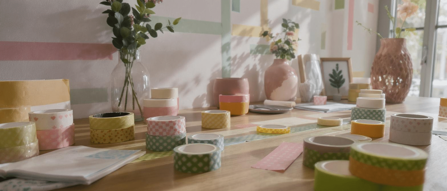 découvrez comment le washi tape peut transformer votre décoration intérieure ! explorez des idées créatives et des applications innovantes pour personnaliser vos espaces avec ce ruban adhésif décoratif. donnez vie à vos murs, meubles et objets avec simplicité et style.