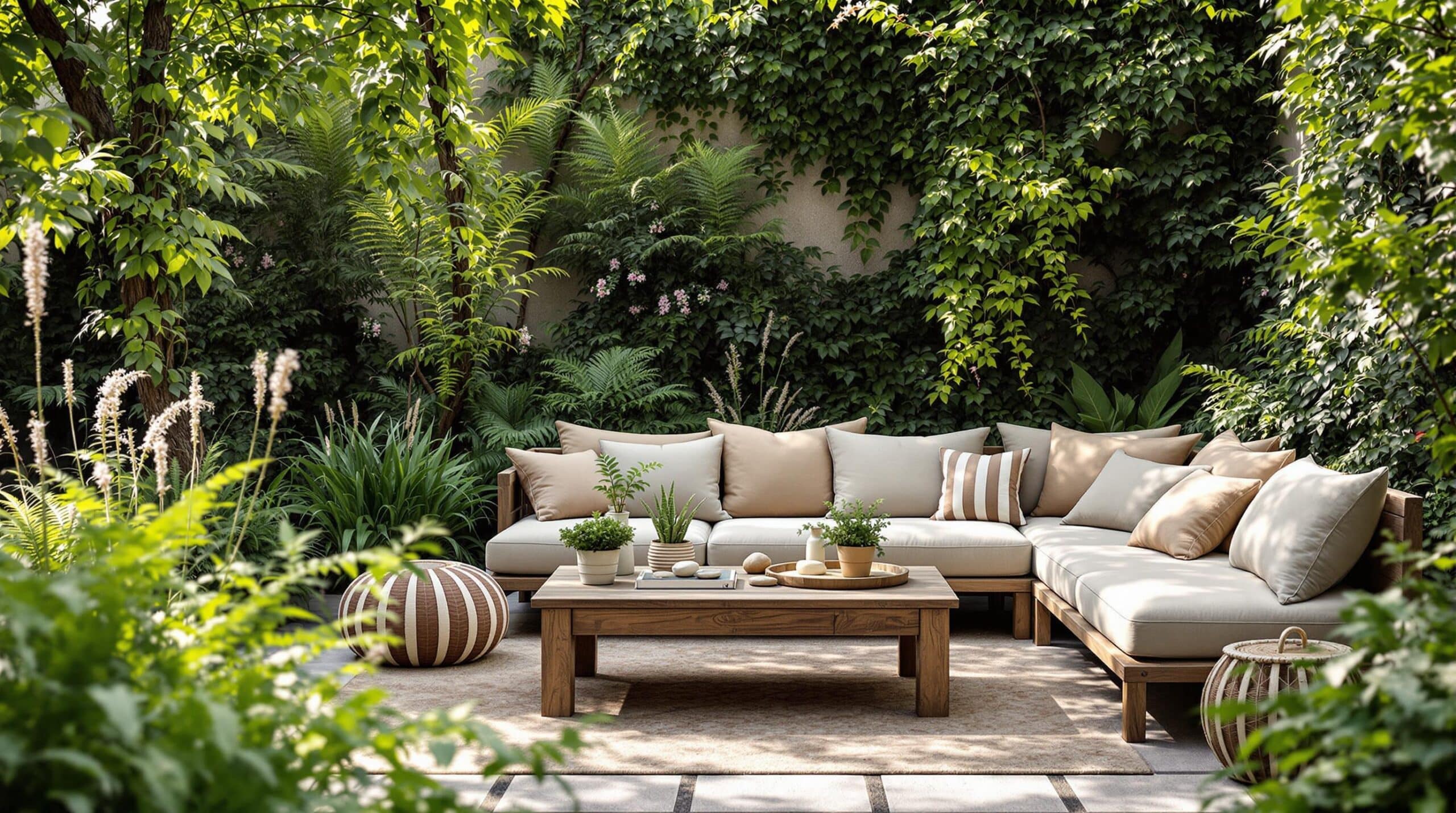 d&eacute;couvrez comment cr&eacute;er un salon de jardin gratuit avec cette astuce &eacute;cologique et &eacute;l&eacute;gante. transformez votre espace ext&eacute;rieur en un havre de paix tout en respectant l'environnement gr&acirc;ce &agrave; des solutions ing&eacute;nieuses et accessibles.