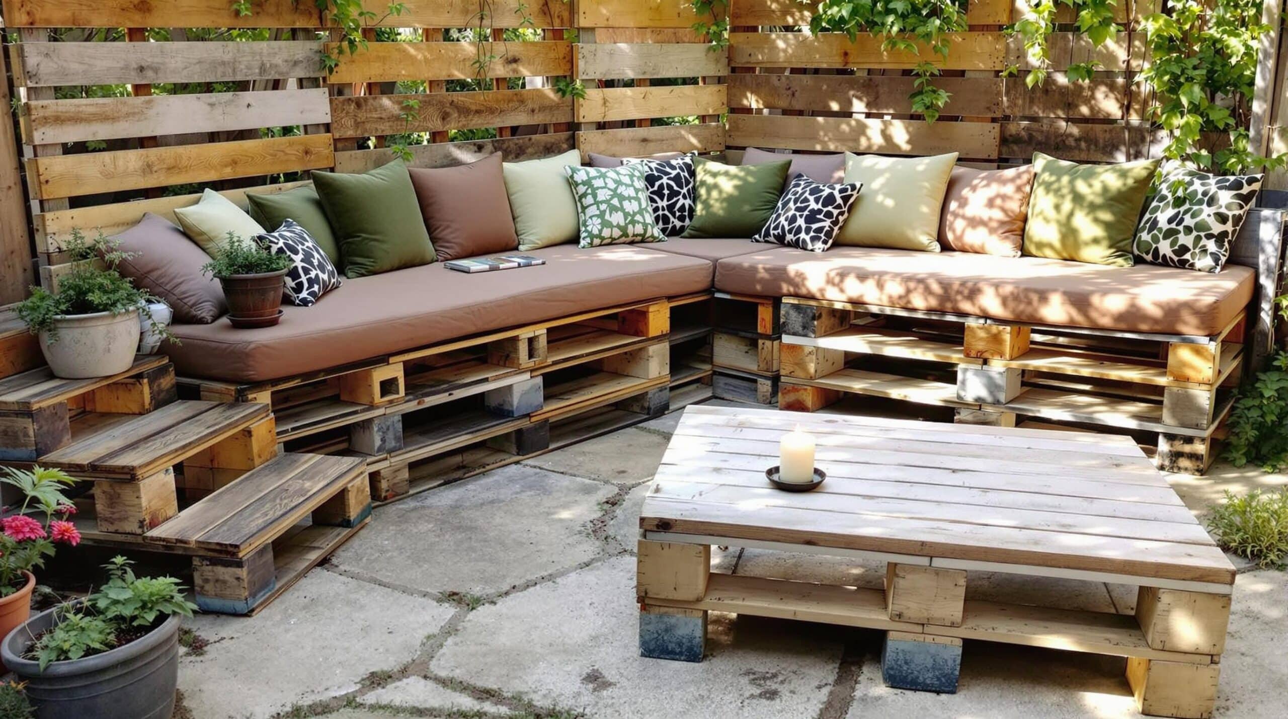 d&eacute;couvrez comment cr&eacute;er un salon de jardin &eacute;l&eacute;gant et gratuit avec cette astuce &eacute;cologique. transformez votre espace ext&eacute;rieur en un lieu accueillant tout en respectant l'environnement gr&acirc;ce &agrave; des conseils simples et pratiques.