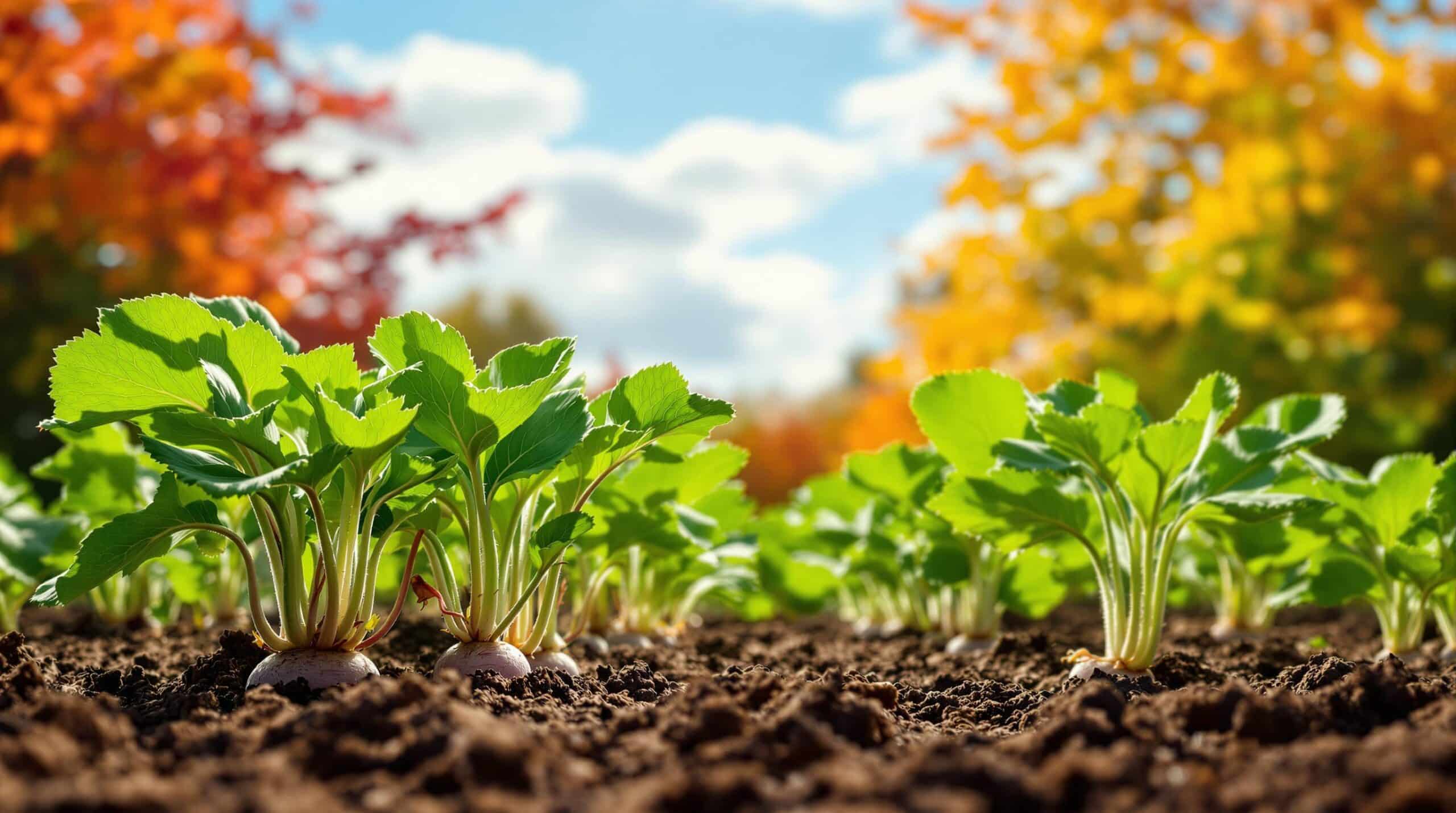 découvrez comment semer des radis noirs savoureux dès début août pour une récolte rapide cet automne. suivez la méthode simple des jardiniers et profitez de vos radis avant l'arrivée des frimas !