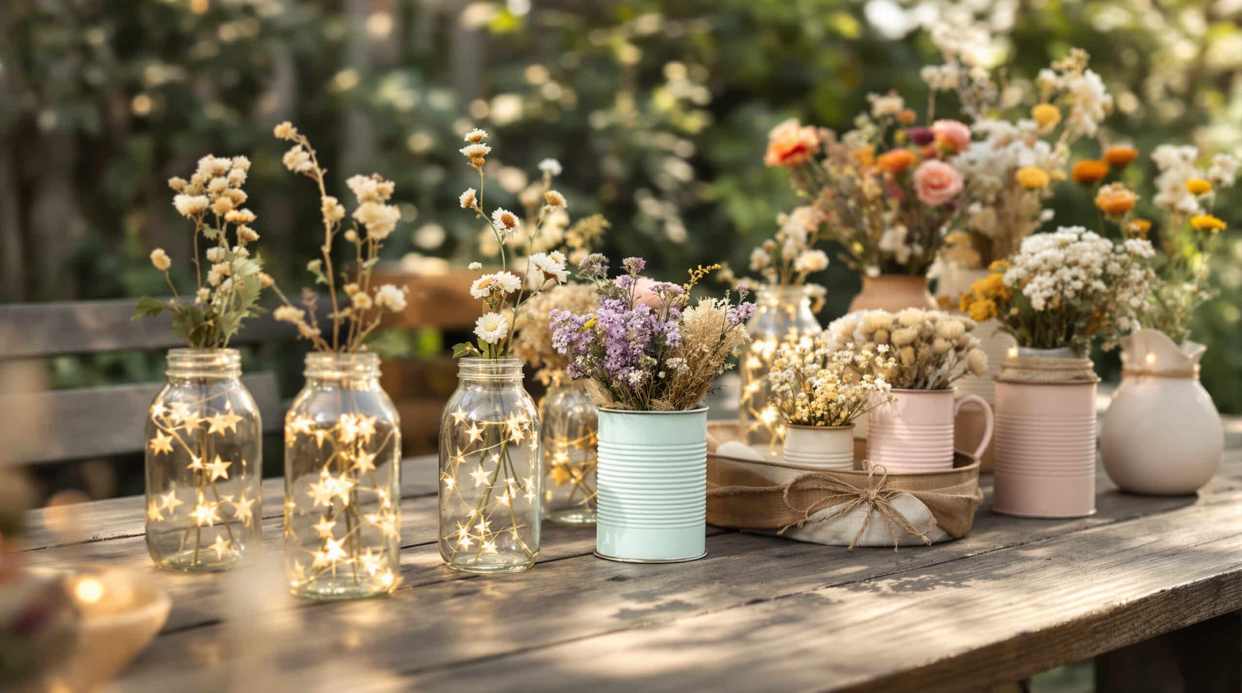 d&eacute;couvrez comment donner une seconde vie &agrave; vos d&eacute;chets estivaux en cr&eacute;ant des d&eacute;corations lumineuses et originales pour sublimer vos soir&eacute;es d'&eacute;t&eacute;. adoptez la tendance r&eacute;cup' et illuminez vos espaces avec style et cr&eacute;ativit&eacute; !