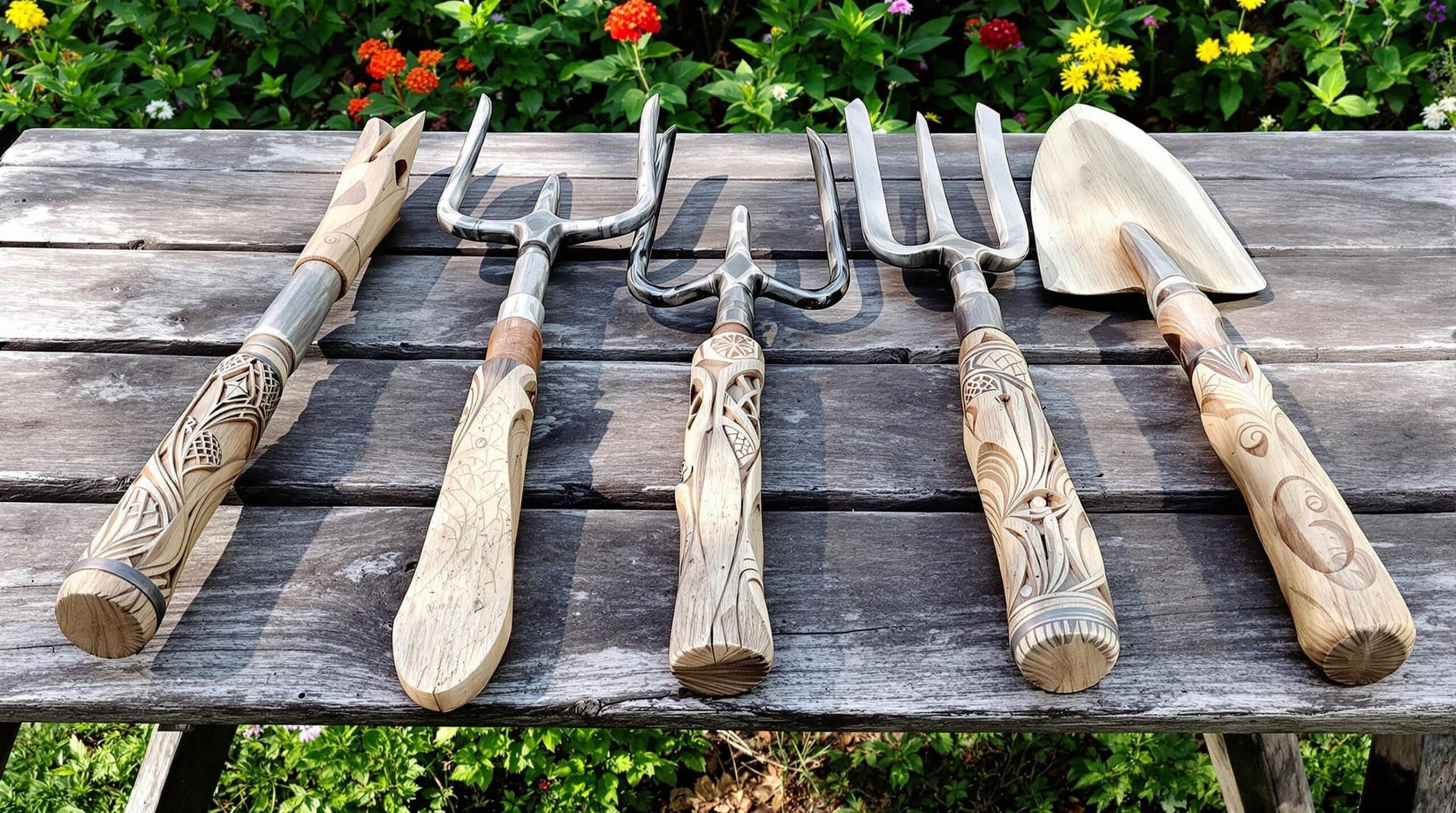 d&eacute;couvrez comment donner une seconde vie &agrave; vos vieux manches en bois en les transformant en outils de jardin originaux et pratiques gr&acirc;ce &agrave; une technique facile et ing&eacute;nieuse. am&eacute;liorez votre jardin tout en recyclant de mani&egrave;re cr&eacute;ative !