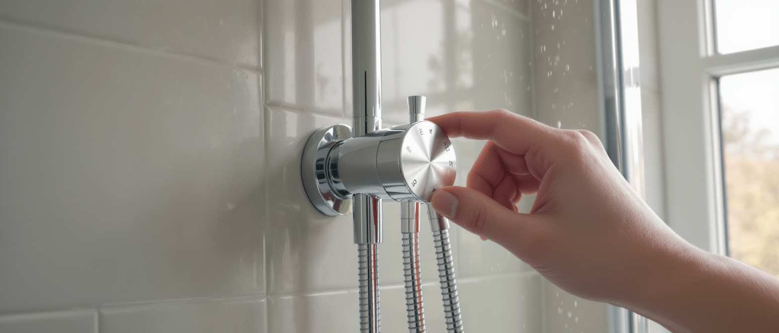 &eacute;vitez les variations de temp&eacute;rature sous la douche gr&acirc;ce &agrave; une colonne thermostatique de qualit&eacute; disponible &agrave; seulement 40 &euro; chez castorama. offrez-vous confort et s&eacute;curit&eacute; &agrave; petit prix pour profiter de chaque moment sous la douche.
