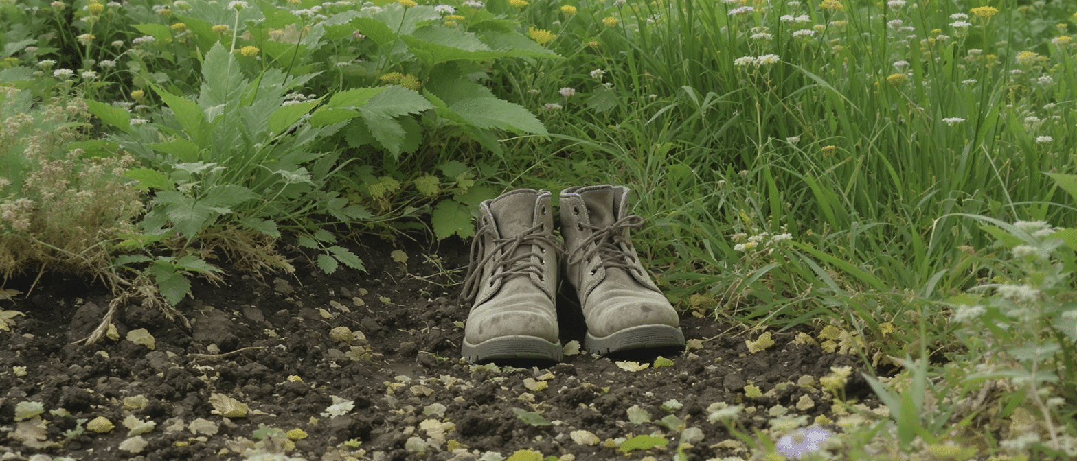 découvrez comment un simple creux de terre et une paire de bottes usées peuvent devenir un véritable refuge pour la faune et la flore, transformant un coin ordinaire en un havre de paix naturel et inspirant.