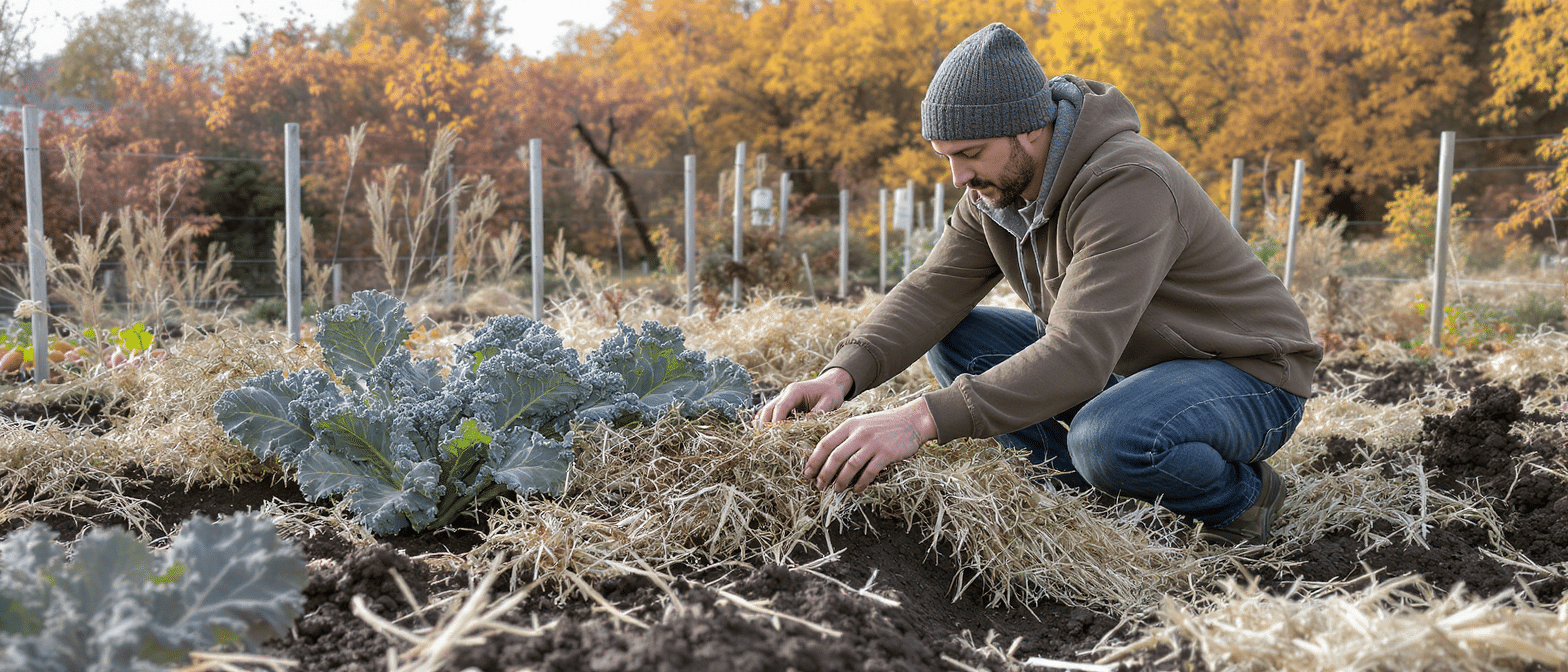 d&eacute;couvrez les &eacute;tapes indispensables pour pr&eacute;parer votre potager &agrave; l'hiver : conseils, astuces et t&acirc;ches &agrave; effectuer avant les premi&egrave;res gel&eacute;es pour prot&eacute;ger vos cultures et garantir une reprise optimale au printemps.