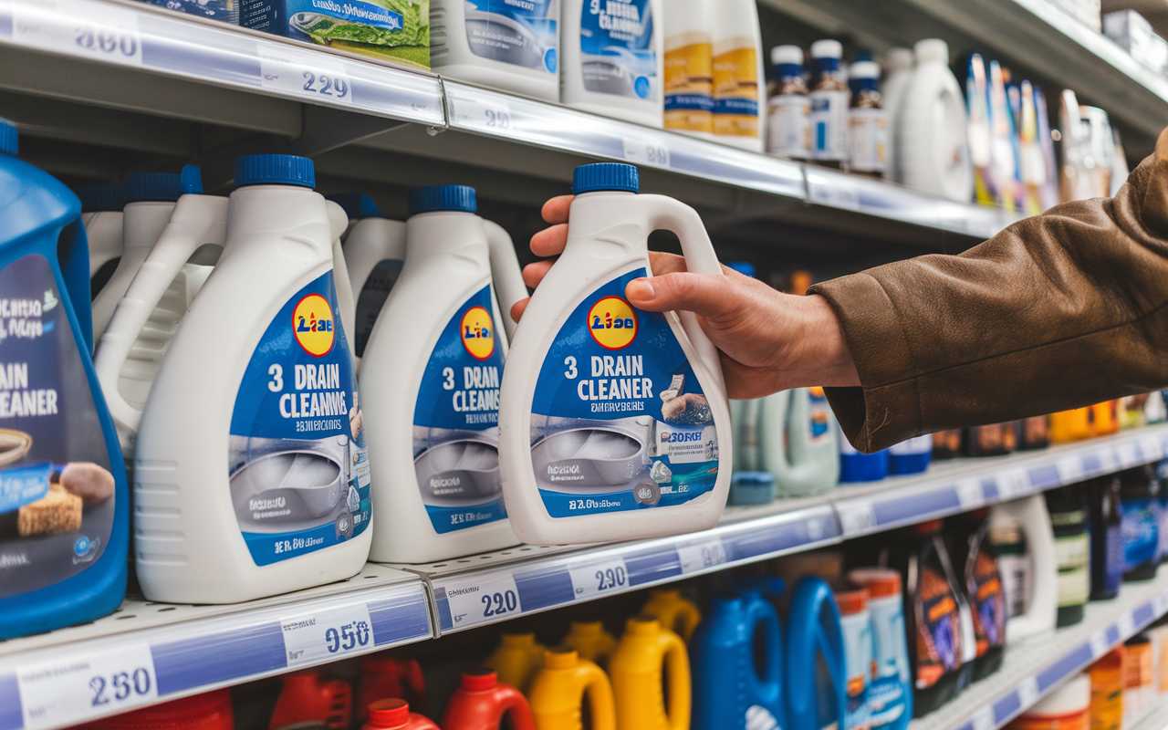Dites adieu aux d&eacute;penses de plomberie : D&eacute;couvrez le d&eacute;boucheur &agrave; 3,99 &euro; chez Lidl qui facilite l&rsquo;entretien de votre maison !