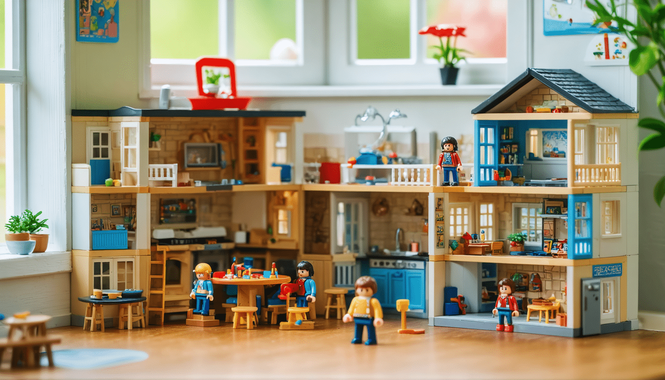 d&eacute;couvrez comment am&eacute;nager un coin ludique ou une vitrine miniature avec une maison playmobil, pour allier d&eacute;coration et divertissement dans votre habitat.
