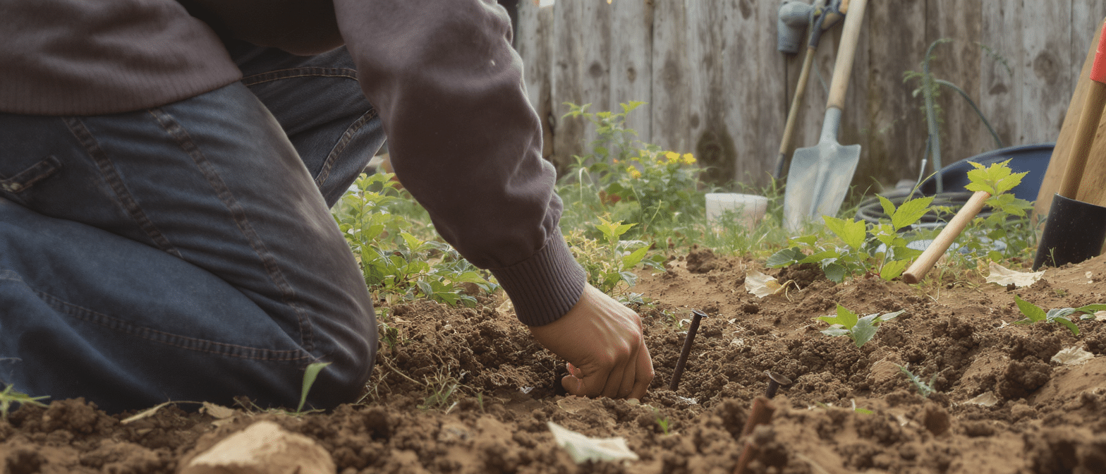 découvrez pourquoi votre voisin enterre des clous rouillés dans son jardin, les raisons surprenantes derrière ce geste, et ce que cela peut signifier pour vous.