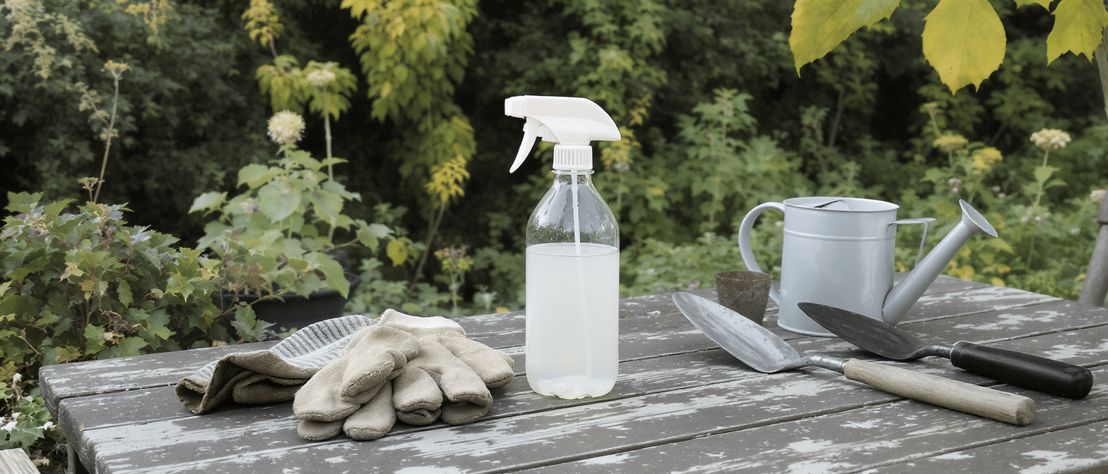 d&eacute;couvrez mon exp&eacute;rience &eacute;tonnante d'un mois de jardinage avec du vinaigre blanc, et b&eacute;n&eacute;ficiez de conseils pratiques pour un jardin naturel et efficace.