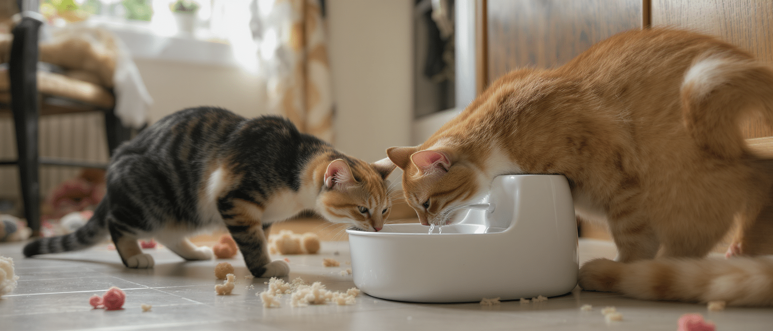 d&eacute;couvrez l'importance de l'hydratation chez les chats et &eacute;valuez si la fontaine &agrave; eau est un v&eacute;ritable rem&egrave;de pour leur sant&eacute; ou simplement une tendance passag&egrave;re.