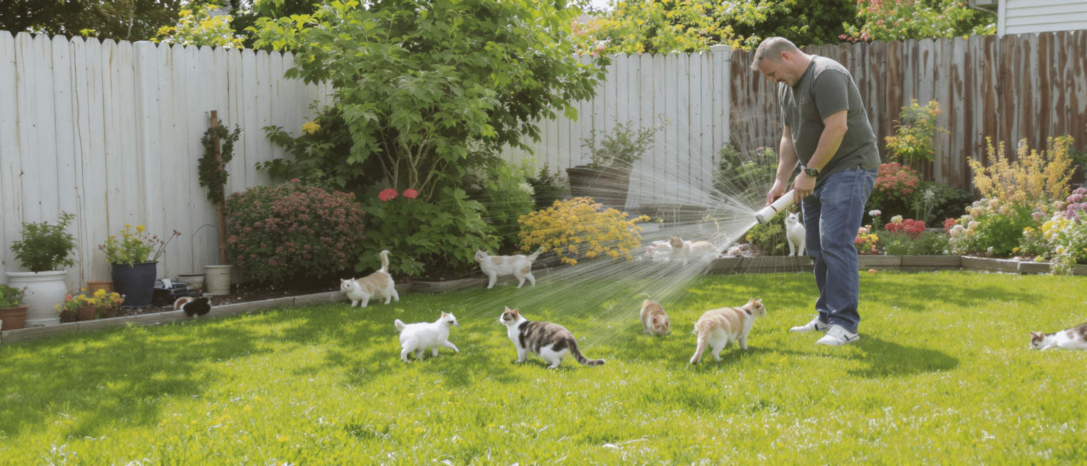marre des chats du voisin qui envahissent votre jardin ? d&eacute;couvrez une m&eacute;thode efficace et durable pour les &eacute;loigner et retrouver votre tranquillit&eacute;.