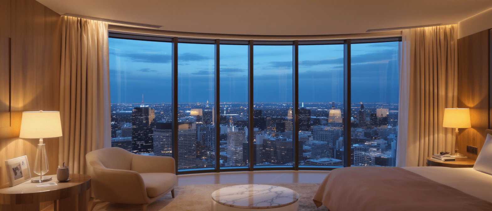 d&eacute;couvrez la tendance 2026 qui r&eacute;volutionne la d&eacute;coration des h&ocirc;tels de luxe en rempla&ccedil;ant les rideaux traditionnels par des solutions modernes et &eacute;l&eacute;gantes, sublimant chaque int&eacute;rieur avec style et innovation.