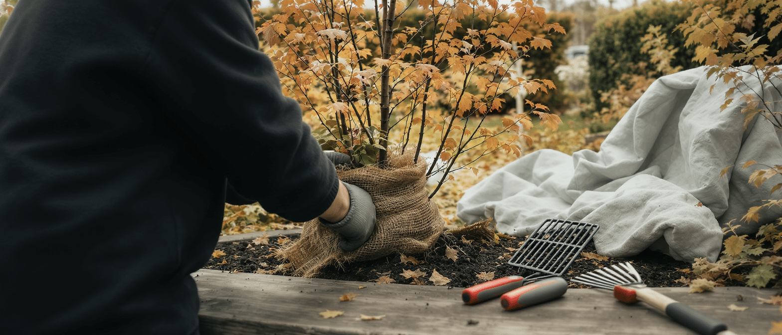 d&eacute;couvrez le geste essentiel recommand&eacute; par les experts pour prot&eacute;ger votre jardin durant l'hiver et r&eacute;v&eacute;ler ses secrets cach&eacute;s.