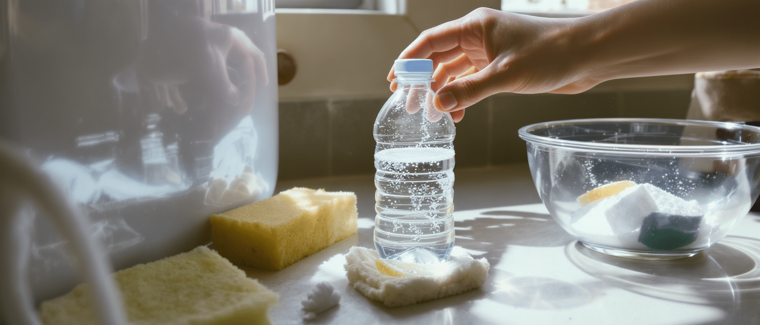 d&eacute;couvrez comment r&eacute;utiliser l'eau de votre s&egrave;che-linge avec un nettoyant naturel puissant et &eacute;cologique que vous ne connaissez pas encore. gardez votre maison propre tout en respectant l'environnement.