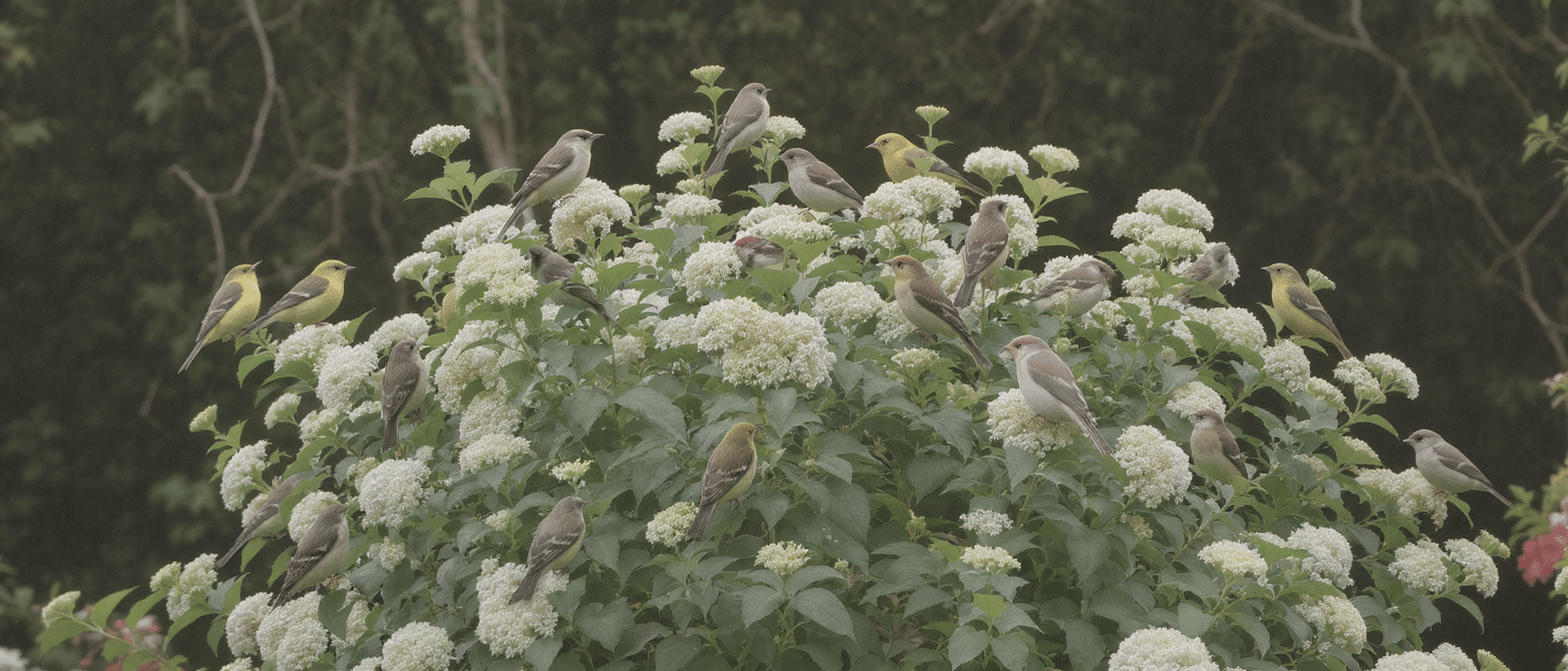 Sous-estimée, cette plante séduit une multitude d’oiseaux – découvrez pourquoi il faut l’adopter dans votre jardin sans tarder !