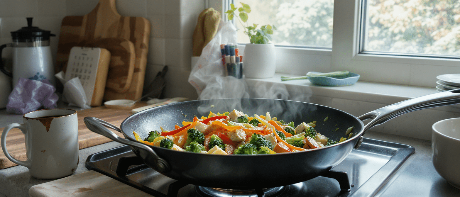 d&eacute;couvrez une po&ecirc;l&eacute;e express &agrave; 5 ingr&eacute;dients, simple et rapide, qui r&eacute;volutionnera vos d&icirc;ners quotidiens. pr&eacute;par&eacute;e chaque semaine depuis deux mois, elle allie saveur et simplicit&eacute; pour des repas d&eacute;licieux en un rien de temps.