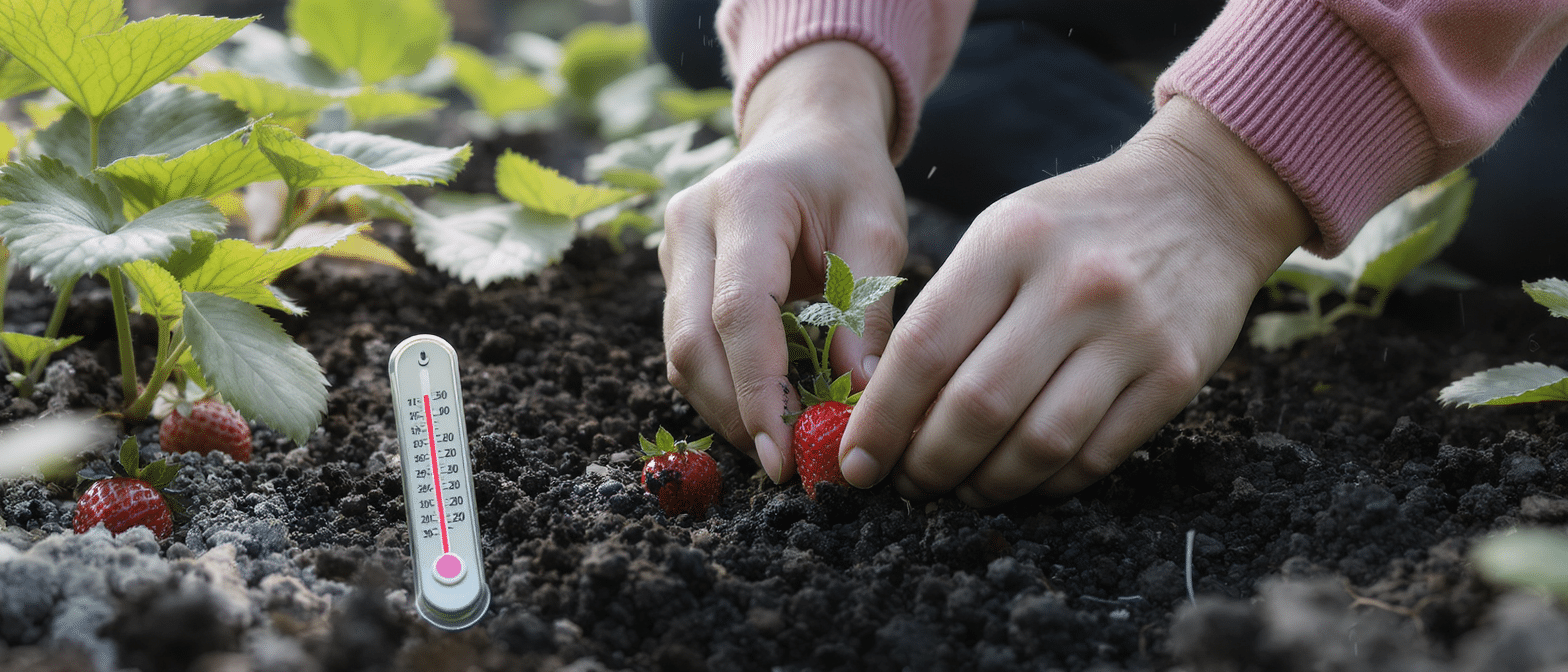d&eacute;couvrez le conseil essentiel pour planter des fraisiers au bon moment et assurer une r&eacute;colte abondante au printemps. ne ratez pas cette astuce simple pour r&eacute;ussir votre jardin.