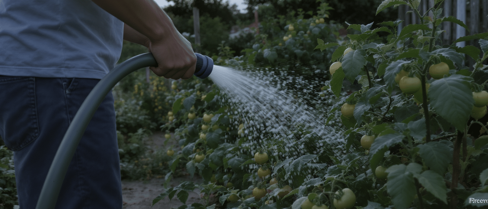 d&eacute;couvrez comment arroser vos tomates le soir peut transformer votre potager en seulement 48 heures gr&acirc;ce aux conseils surprenants de mon oncle.
