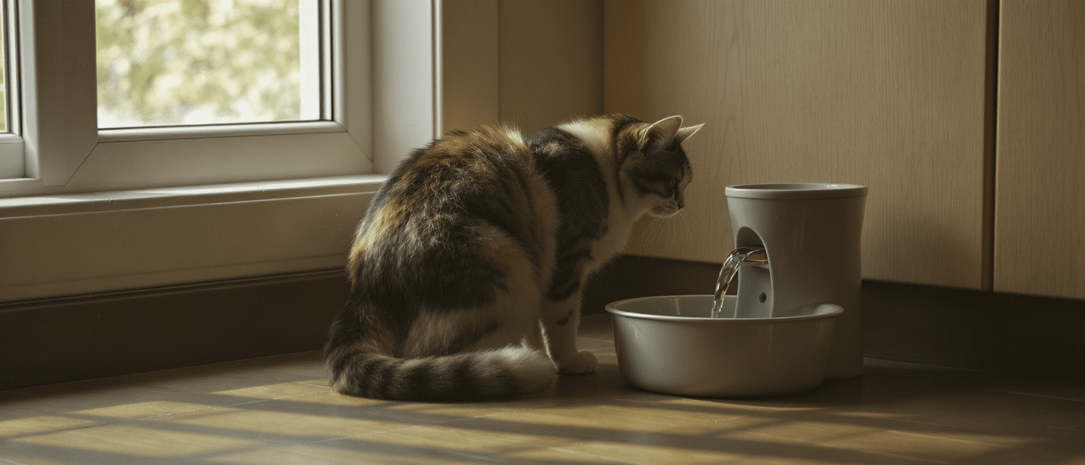 d&eacute;couvrez pourquoi votre chat boude son eau et comment une fontaine astucieuse peut encourager son hydratation pour sa sant&eacute; et son bien-&ecirc;tre.