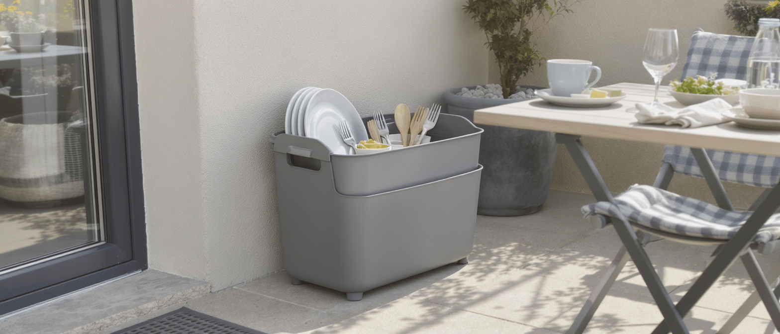 d&eacute;couvrez le rangement ikea innovant qui transforme vos repas en terrasse en un moment parfait en un seul geste. praticit&eacute; et design pour organiser votre espace ext&eacute;rieur facilement.