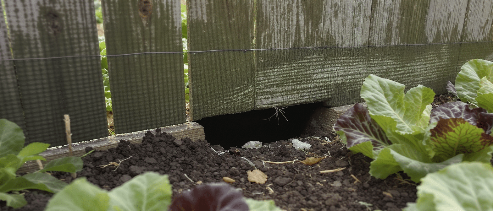 d&eacute;couvrez comment un simple trou de 15 cm sous votre cl&ocirc;ture peut &eacute;liminer efficacement les limaces de votre potager en seulement trois semaines, pour un jardin sain et prot&eacute;g&eacute;.