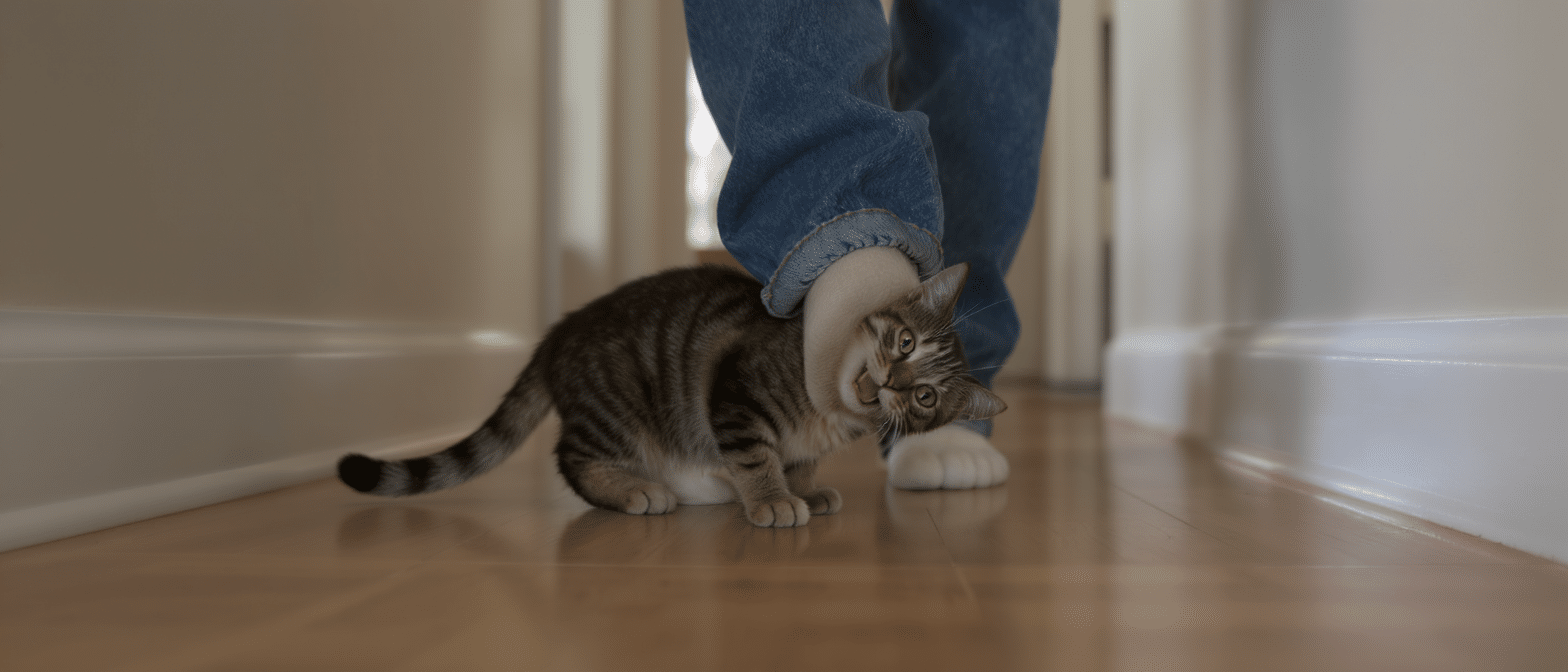 d&eacute;couvrez pourquoi votre chat mordille vos chevilles et comment votre r&eacute;action peut encourager ce comportement. apprenez &agrave; mieux comprendre et g&eacute;rer ces mordillements pour une cohabitation harmonieuse.