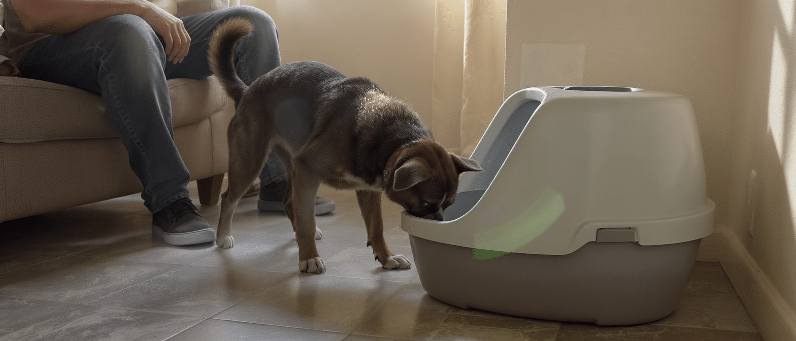 d&eacute;couvrez pourquoi votre chien fouille la liti&egrave;re du chat malgr&eacute; les punitions et qui est r&eacute;ellement responsable de ce comportement inattendu.