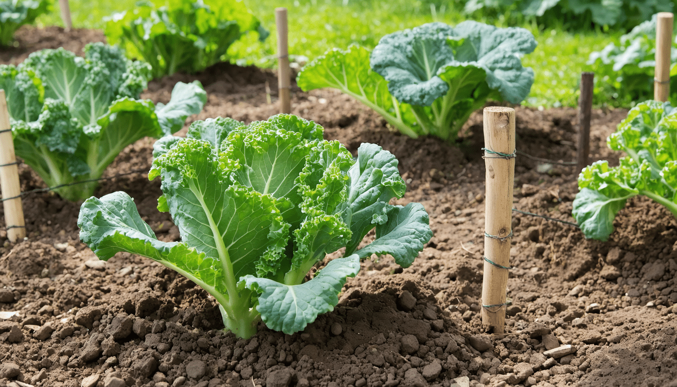 d&eacute;couvrez comment cultiver le chou kale au potager : conditions id&eacute;ales, conseils de culture et cycles de r&eacute;colte pour une r&eacute;colte r&eacute;ussie.