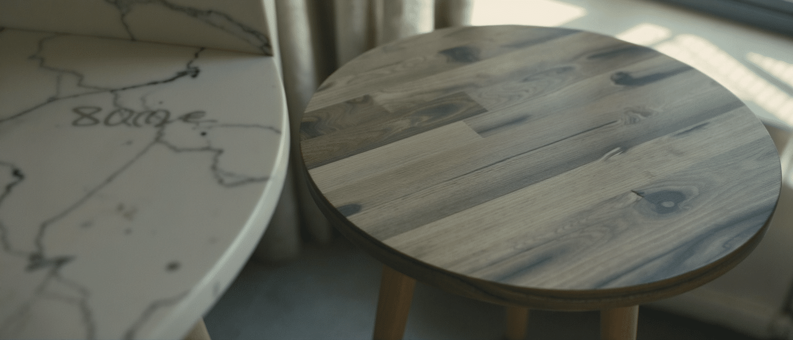 découvrez comment j'ai évité de dépenser 800 € pour une table en marbre en trouvant une alternative ronde ikea à l'effet bluffant, en promotion. un bon plan à ne pas manquer !
